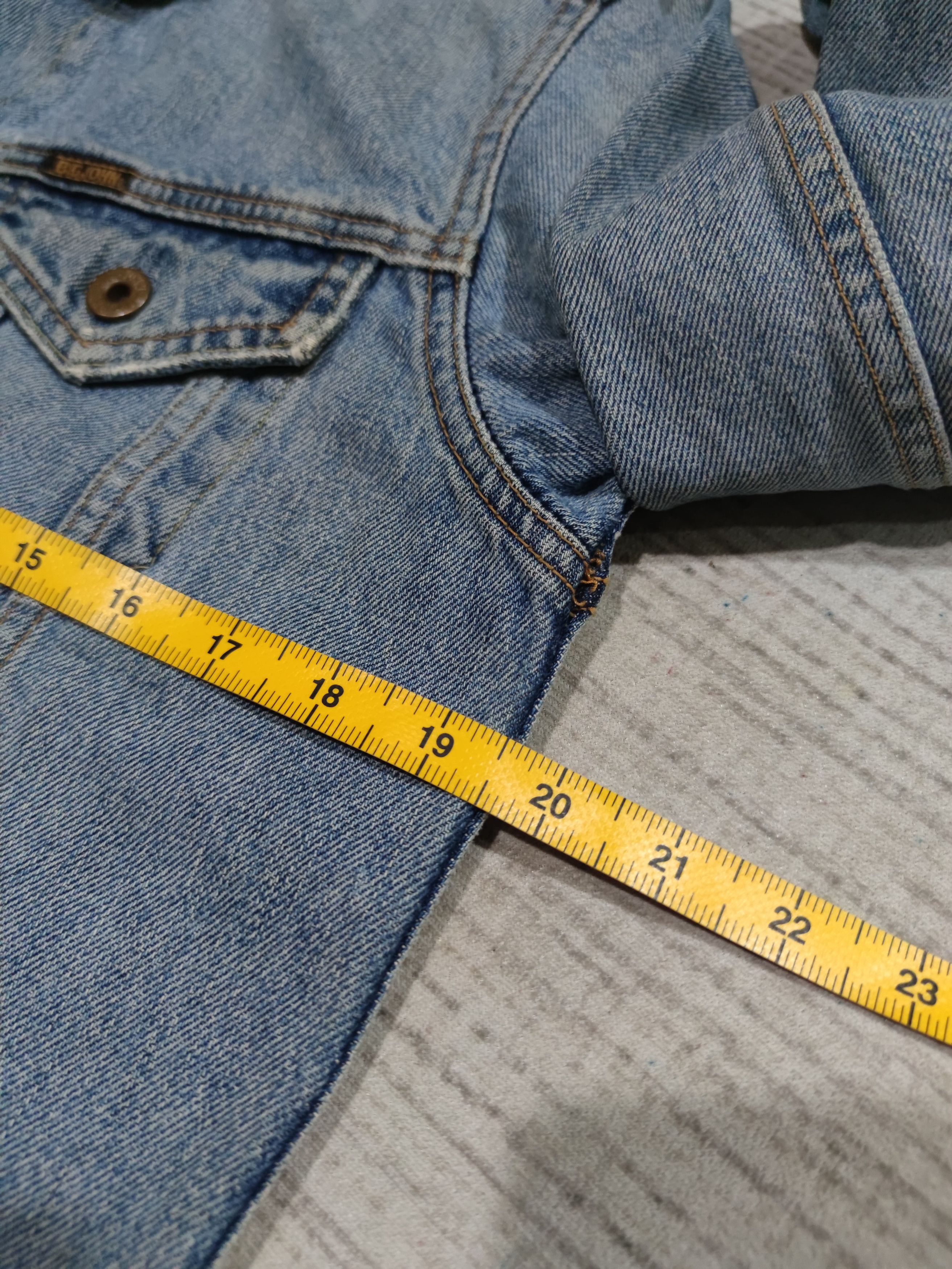 Big John Vintage BIG JOHN Selvedge Denim Jacket Size US M / EU 48-50 / 2 - 13 Thumbnail