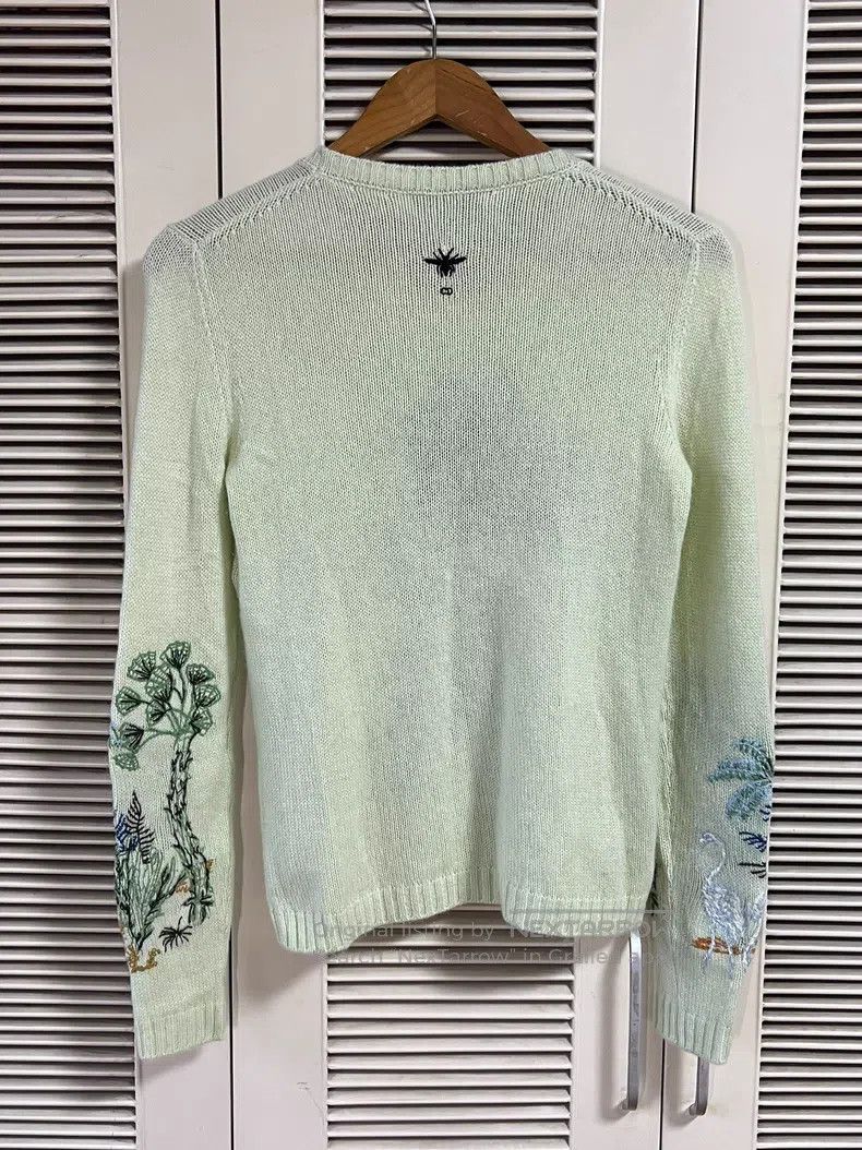 Dior Dior Embroidered sweater Size XXS / US 00 / IT 34 - 2 Thumbnail
