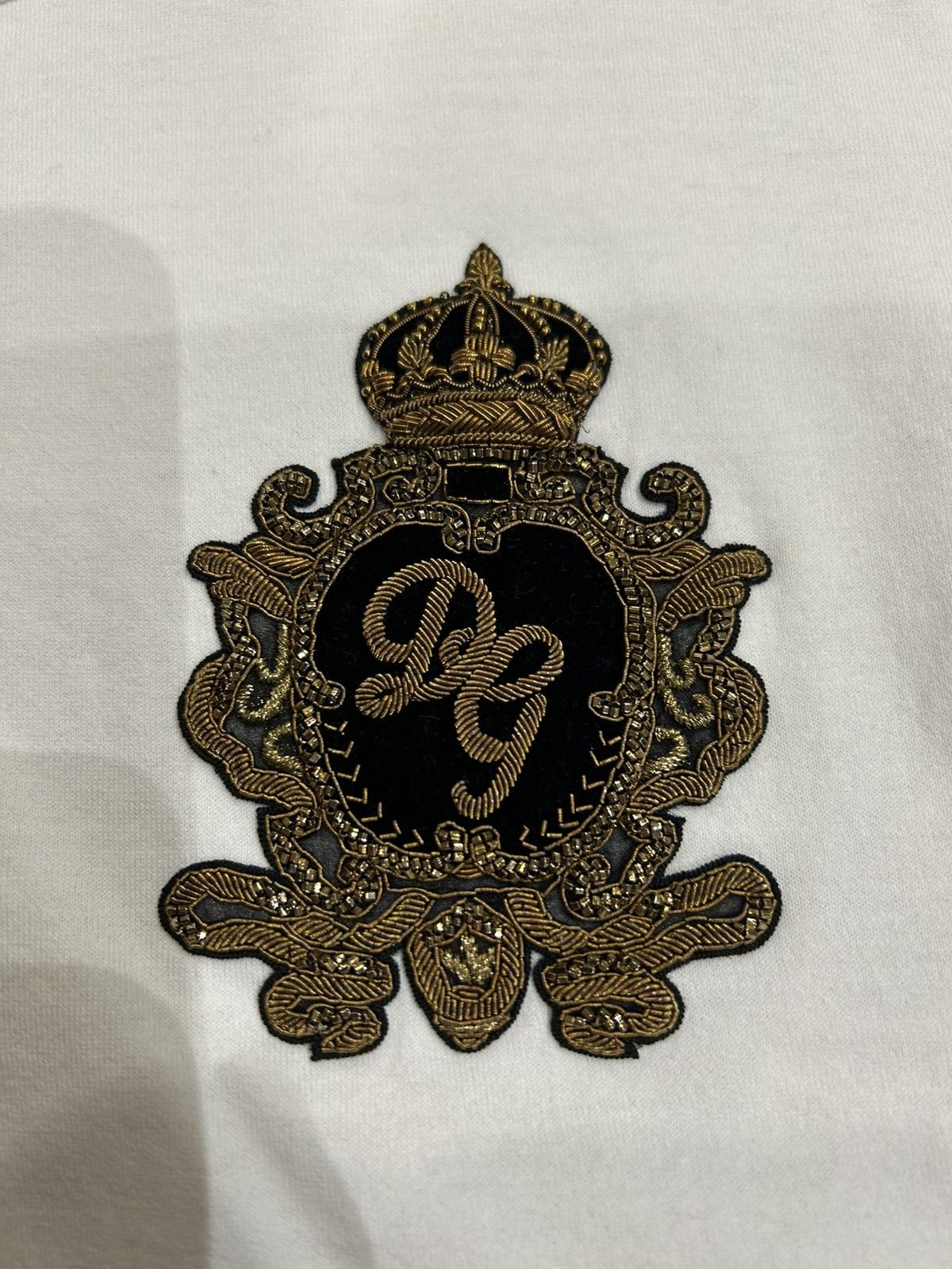 Dolce & Gabbana Dolce & Gabbana Heraldic Patch Tee Size US M / EU 48-50 / 2 - 5 Thumbnail