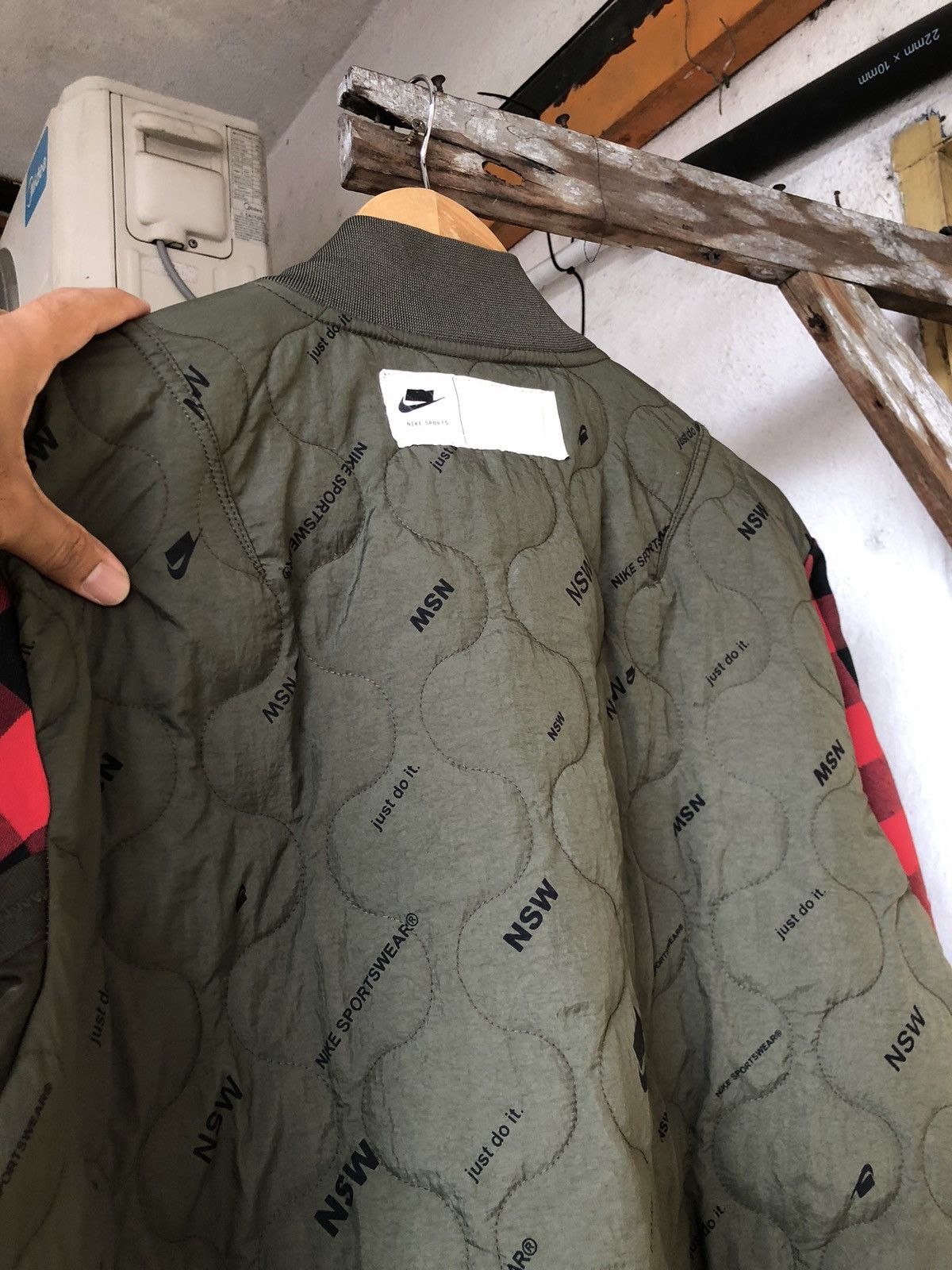Nike On Fire🔥 Nike x NSW Gothic Style Bomber Jacket Size US L / EU 52-54 / 3 - 10 Thumbnail