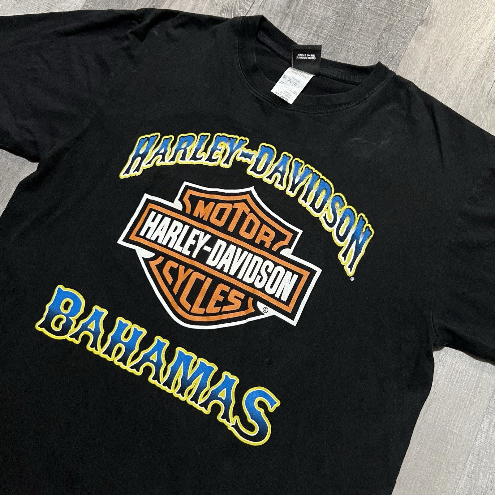 Harley Davidson Harley Davidson Bahamas Motorcycle Biker T Shirt Men's 2XL Size US XXL / EU 58 / 5 - 3 Thumbnail