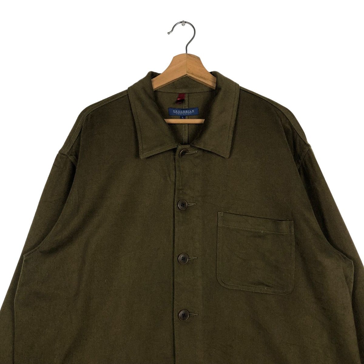 Japanese Brand × Vintage 🔥VINTAGE CHORE WORK JACKET CROCODILE POCKET ISSEY MIYAKE Size US L / EU 52-54 / 3 - 5 Thumbnail