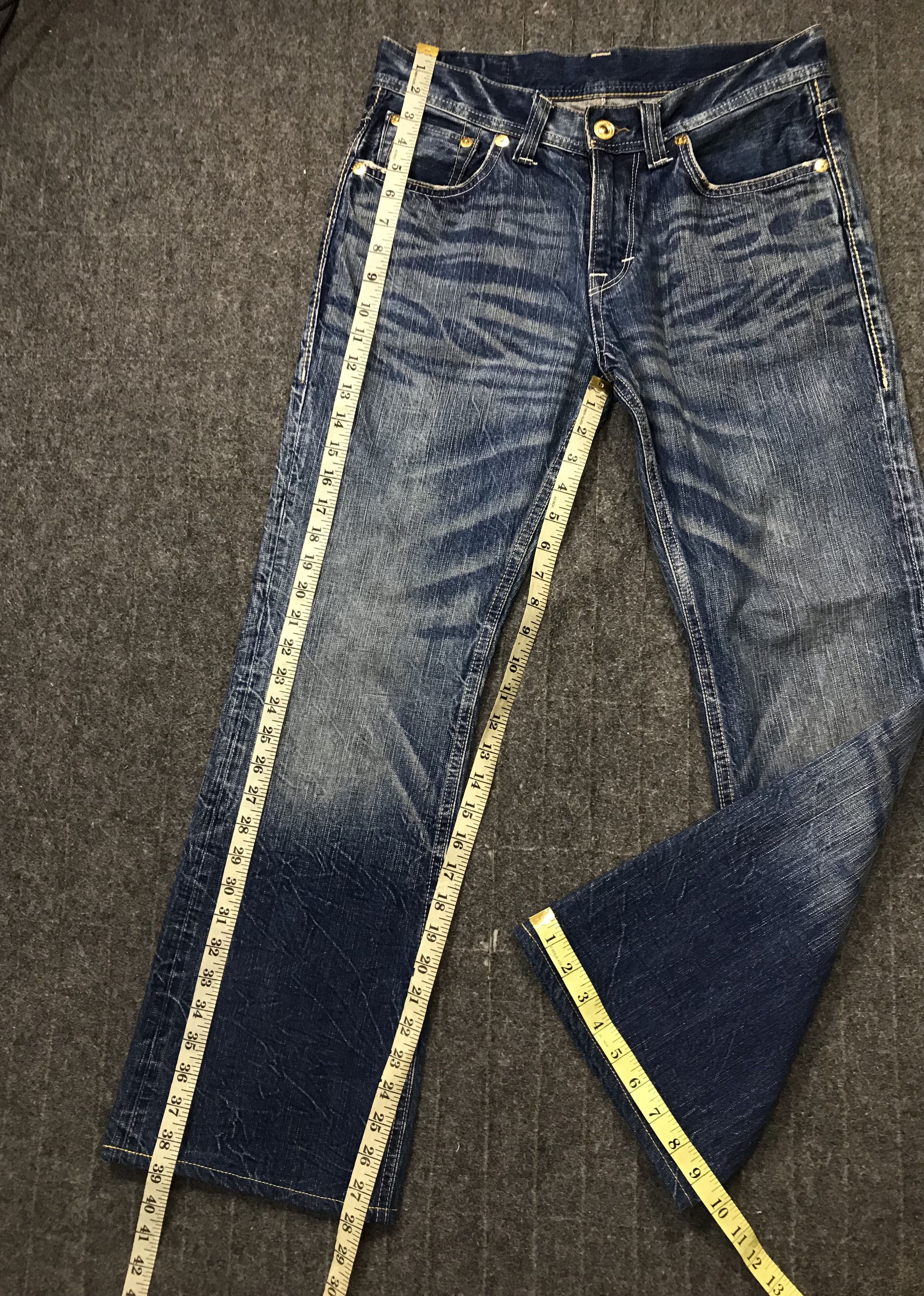 Japanese Brand × Vintage Vintage Denim Craft Premium Clothing Zipper Jeans Design Size US 31 - 17 Thumbnail