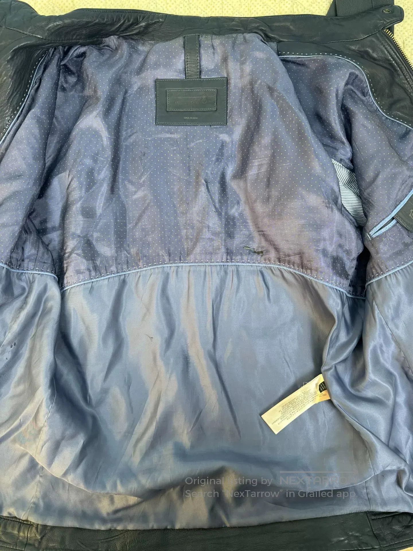 Other Genuine MD Leather Jacket for Men. Size US XXL / EU 58 / 5 - 3 Thumbnail