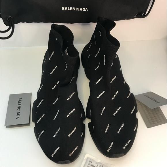 Balenciaga 💯 - New Authentic Balenciaga Speed 2.0 LT Logo Sock Sneaker Size US 13 / EU 46 - 5 Thumbnail