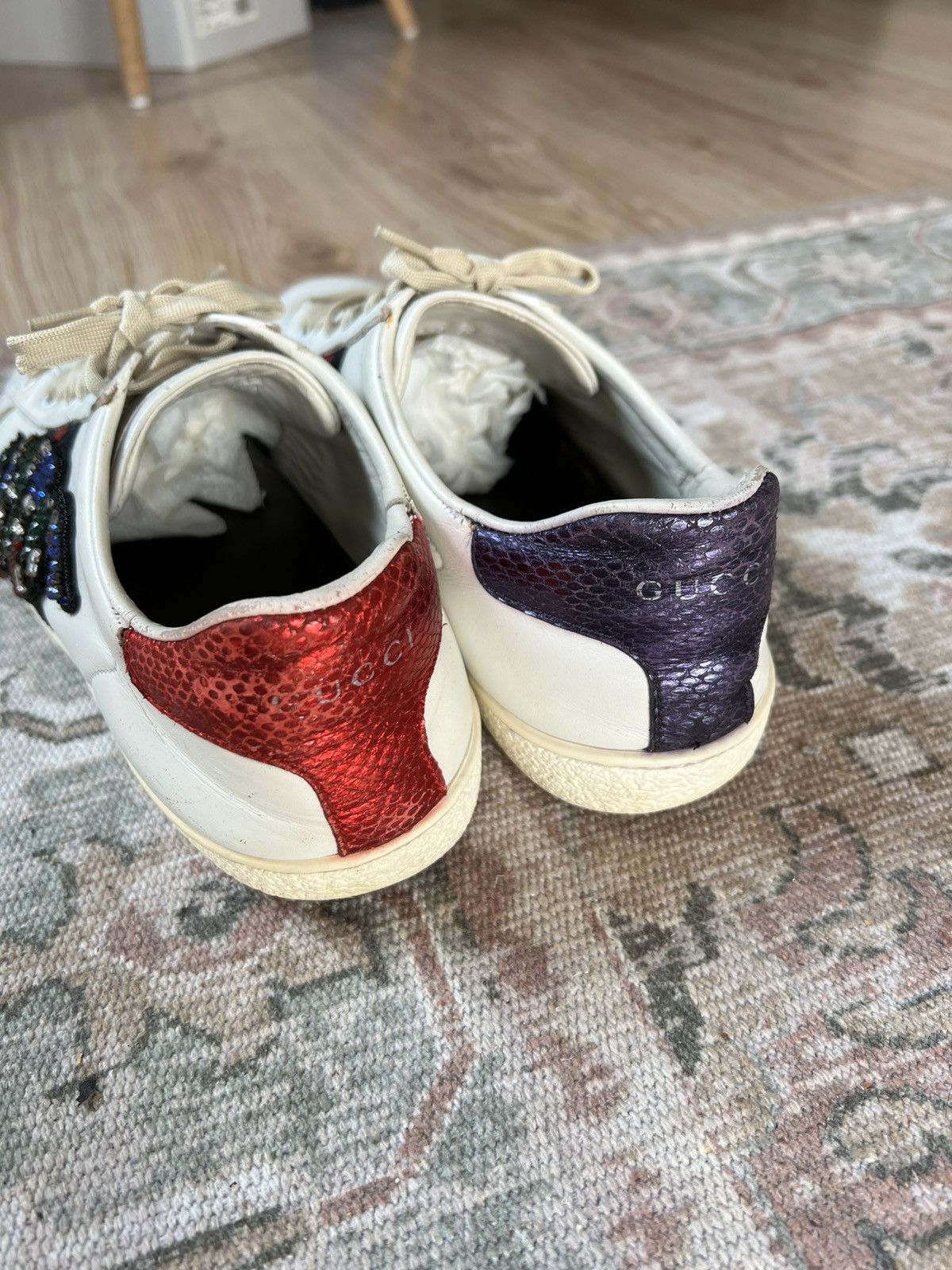 Gucci Gucci Ace “KingSnake” Size US 8 / IT 38 - 6 Thumbnail