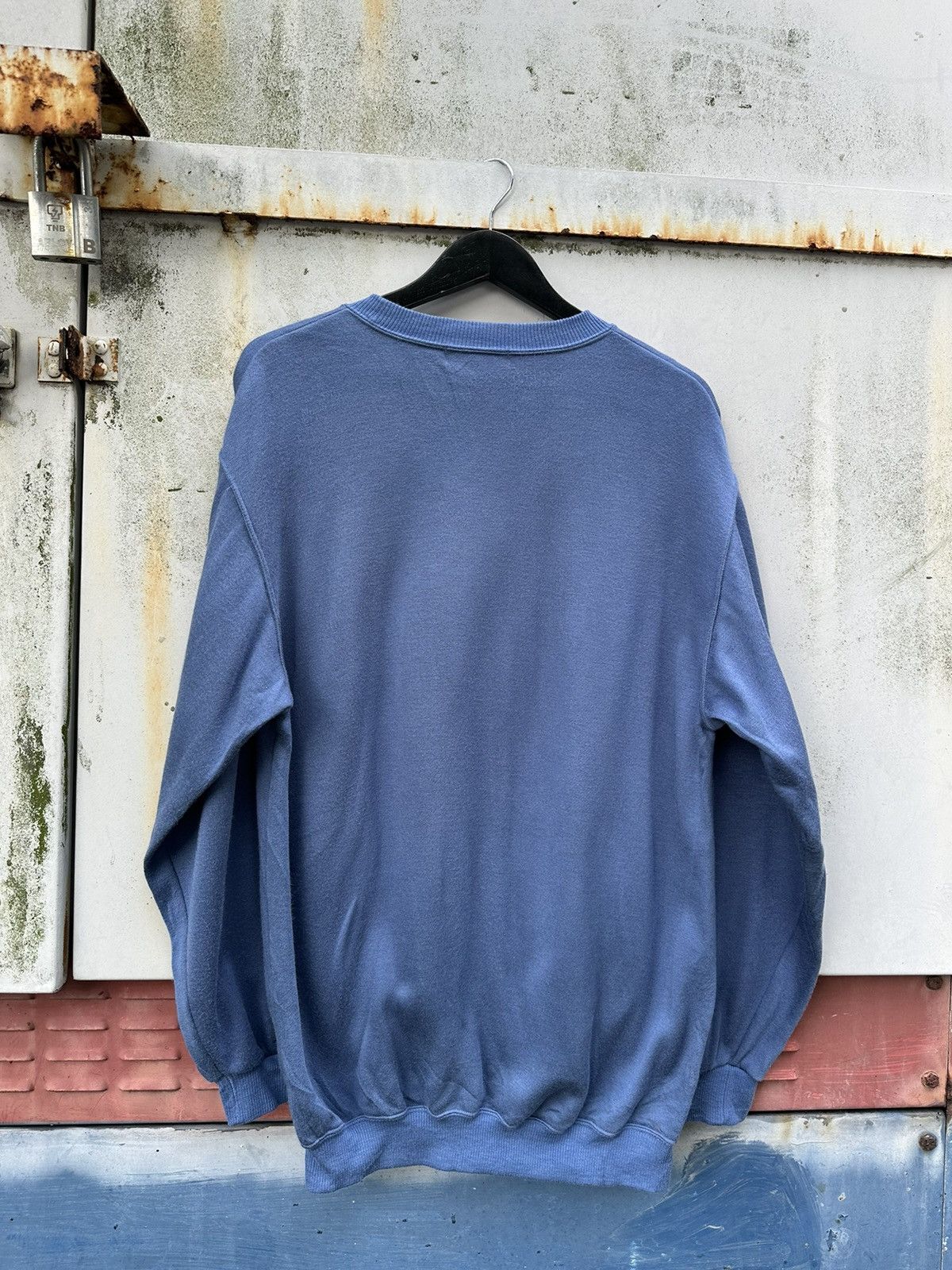 Pierre Balmain 👹Pierre Balmain Embroidery Logo Oversized Crewneck Size US XL / EU 56 / 4 - 8 Thumbnail