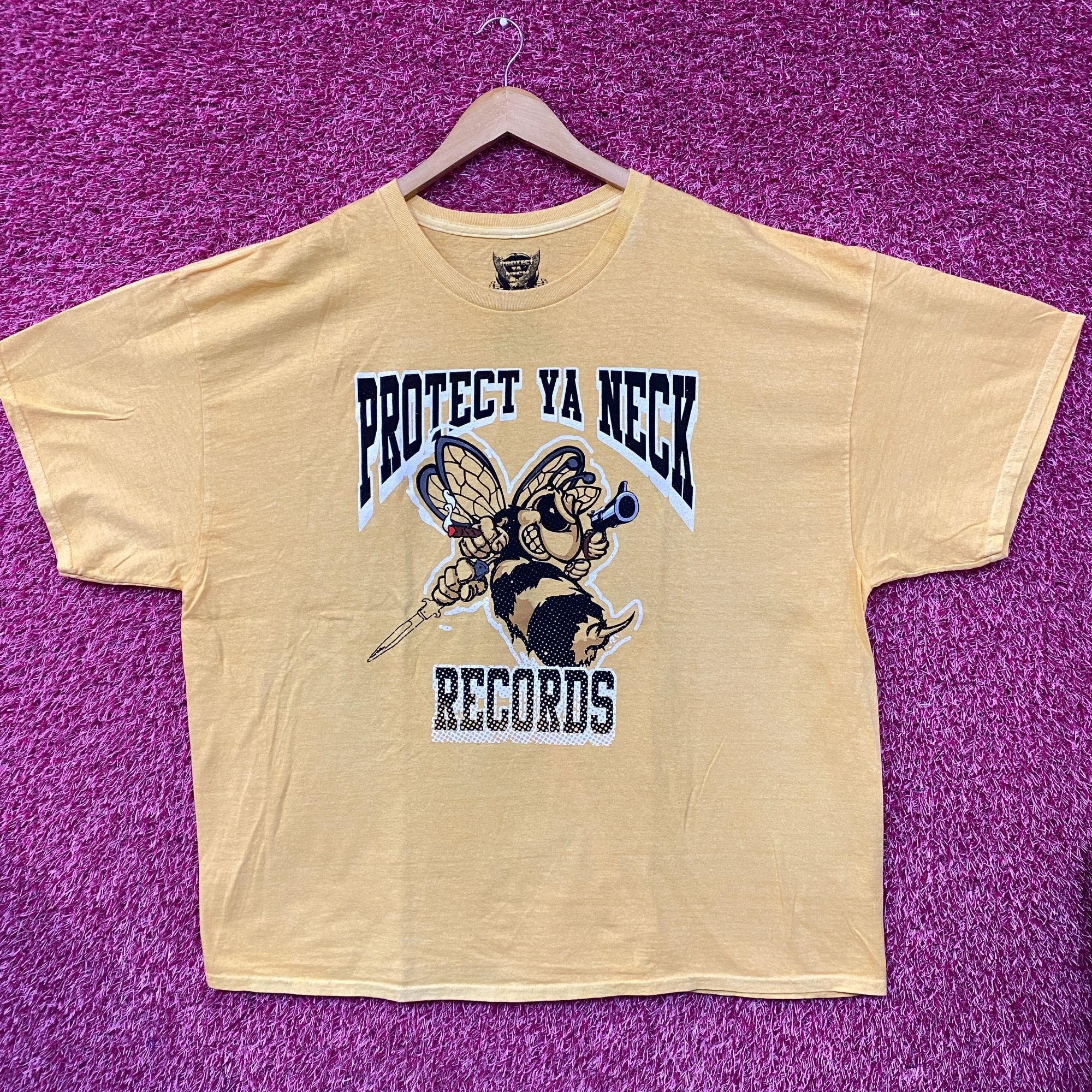 Wu-Tang Clan Wutang Clan Protect Ya Neck Records Rap Tee 3X Size US XXL / EU 58 / 5 - 1 Thumbnail