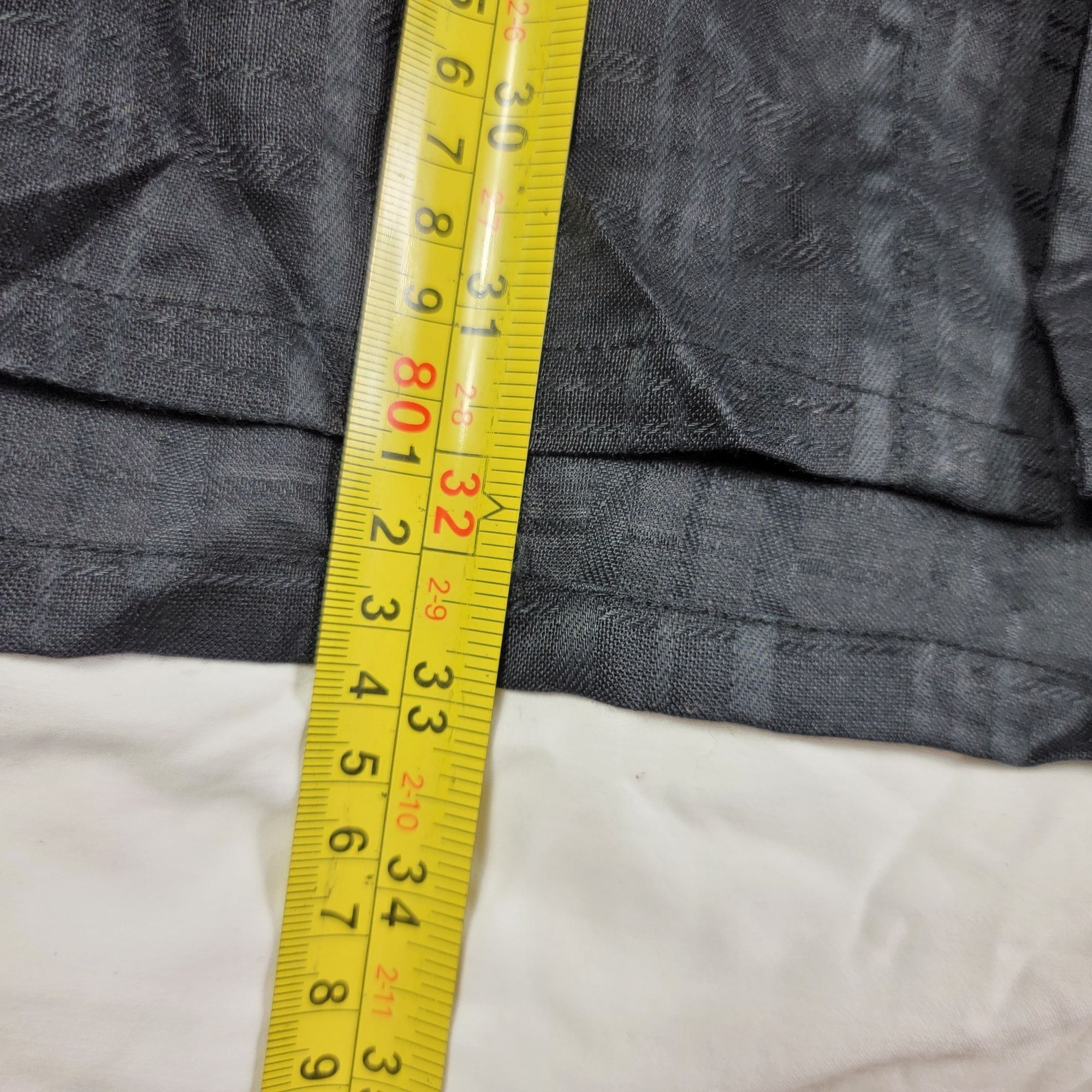 Other Syllables Mens 3XL Black Short Sleeve Button Up Shirt Formal Size US XXL / EU 58 / 5 - 7 Thumbnail