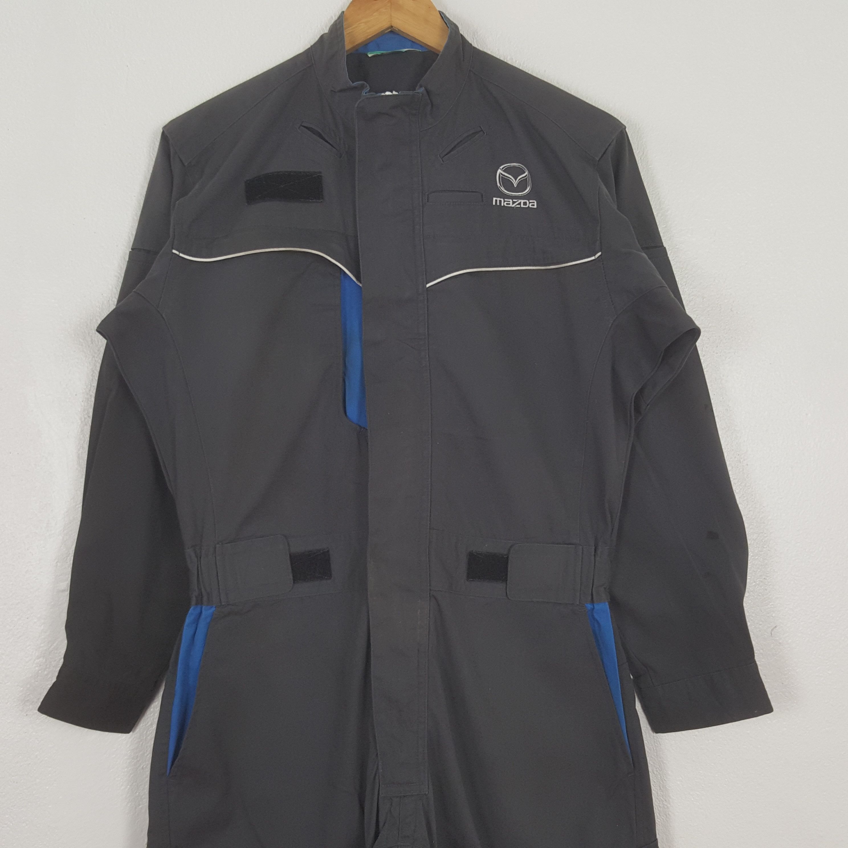Vintage Vintage Mazda American Rally Team Coverall Jacket C305N3 Size US M / EU 48-50 / 2 - 5 Thumbnail