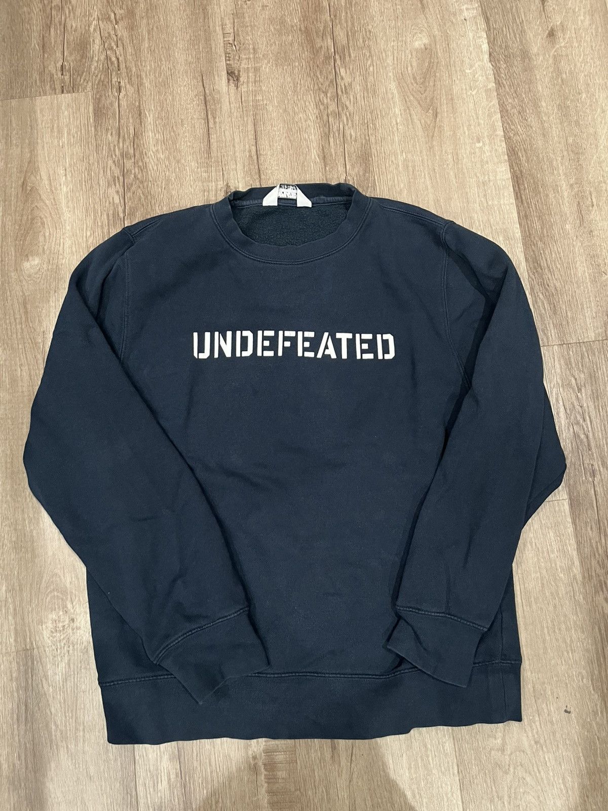 Undefeated Undefeated Logo Sweater Navy Size US M / EU 48-50 / 2 - 2 Thumbnail