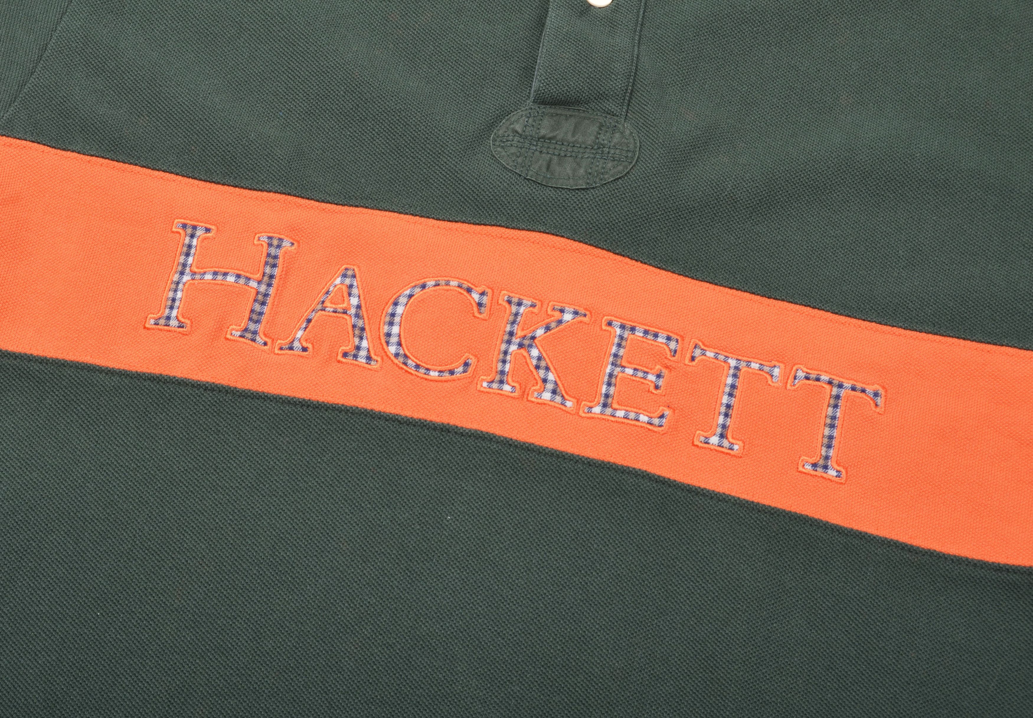 Hackett Hackett London GB Great Britain Classic Fit Big Logo Polo Size US M / EU 48-50 / 2 - 3 Thumbnail