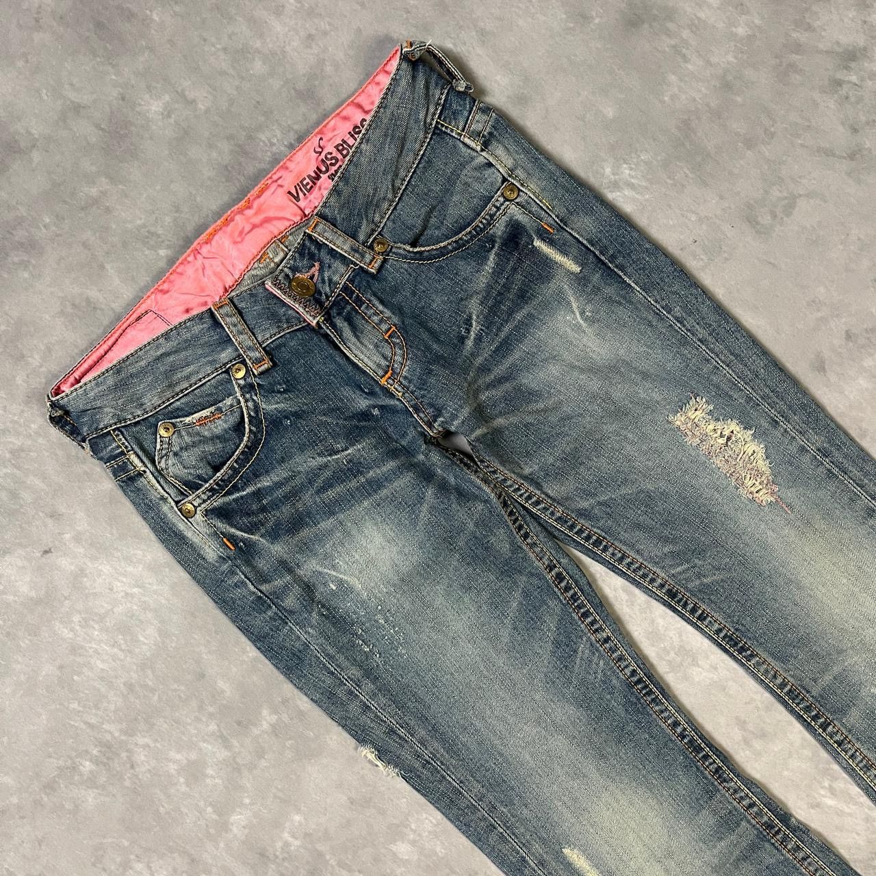 Number (N)ine 2000s Archival Cdg Margiela Acne Jeans Flare y2k Lgb Ifsix Size US 29 - 3 Thumbnail