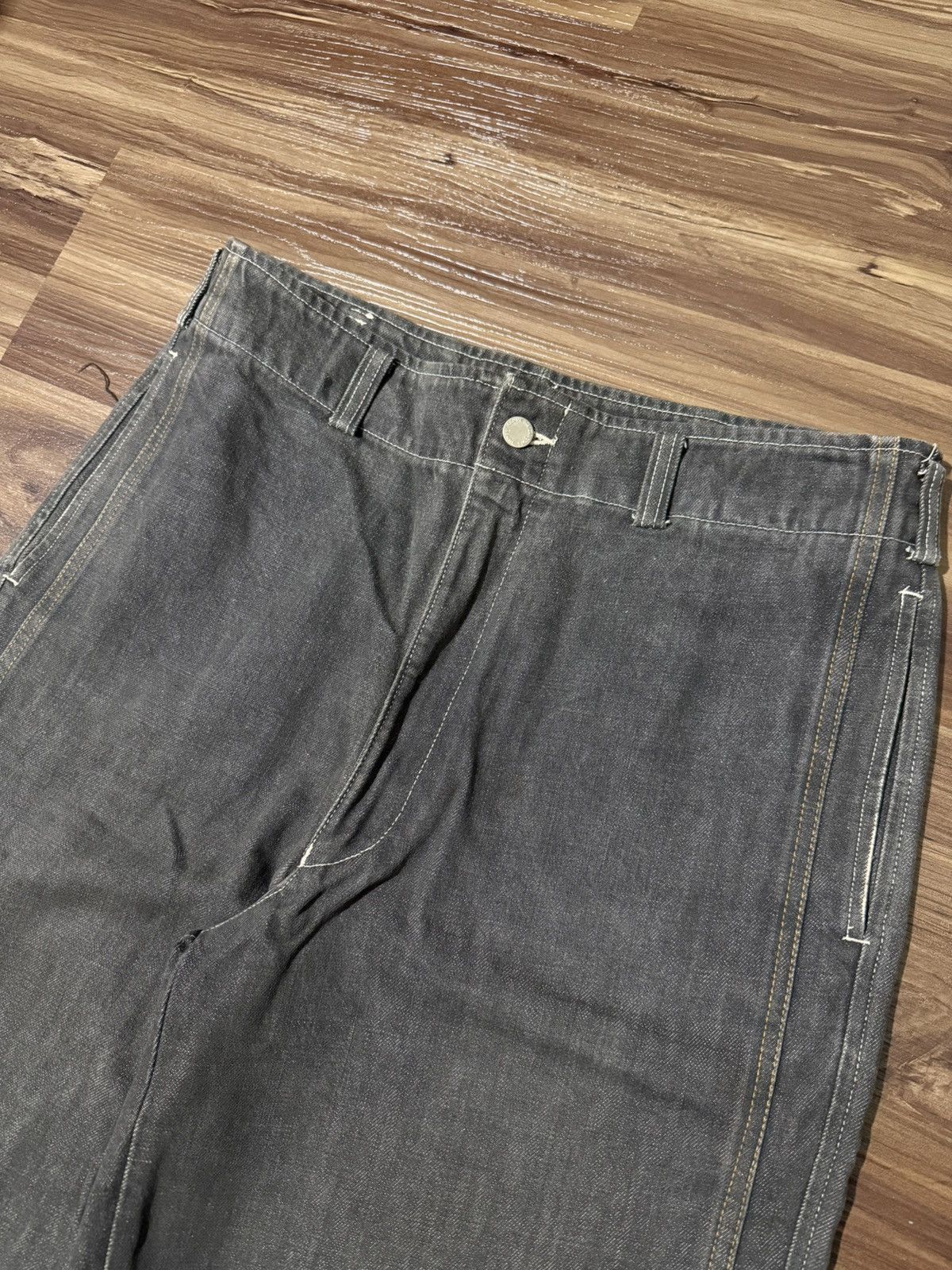 Comme des Garcons Homme 80’s comme des garcons baggy jeans Size US 34 / EU 50 - 2 Thumbnail