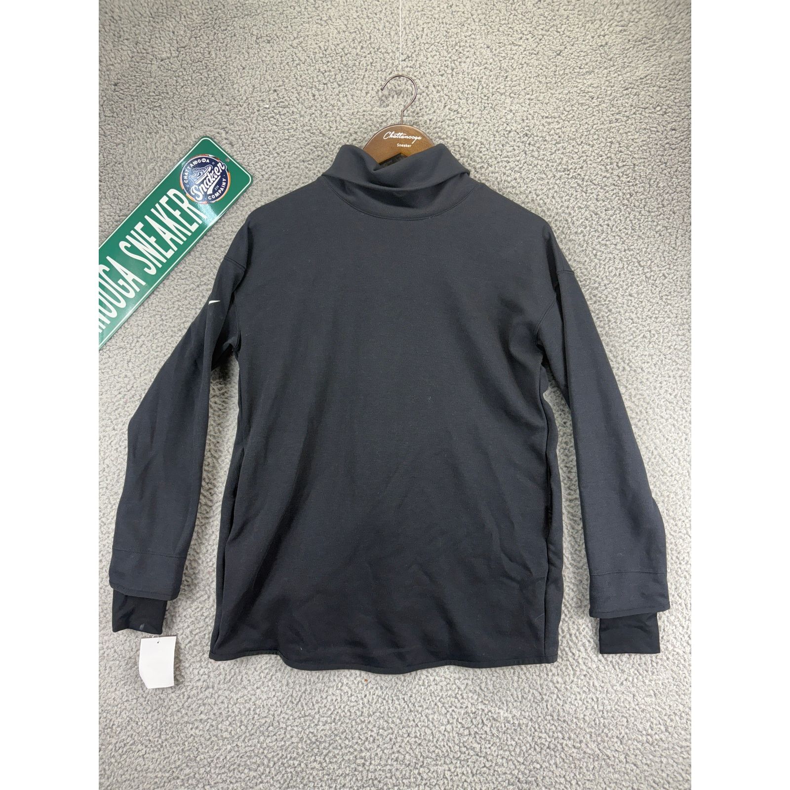 Nike Nike Maternity Sweatshirt Womens Extra Small Black Pregnancy Size XS / US 0-2 / IT 36-38 - 7 Thumbnail