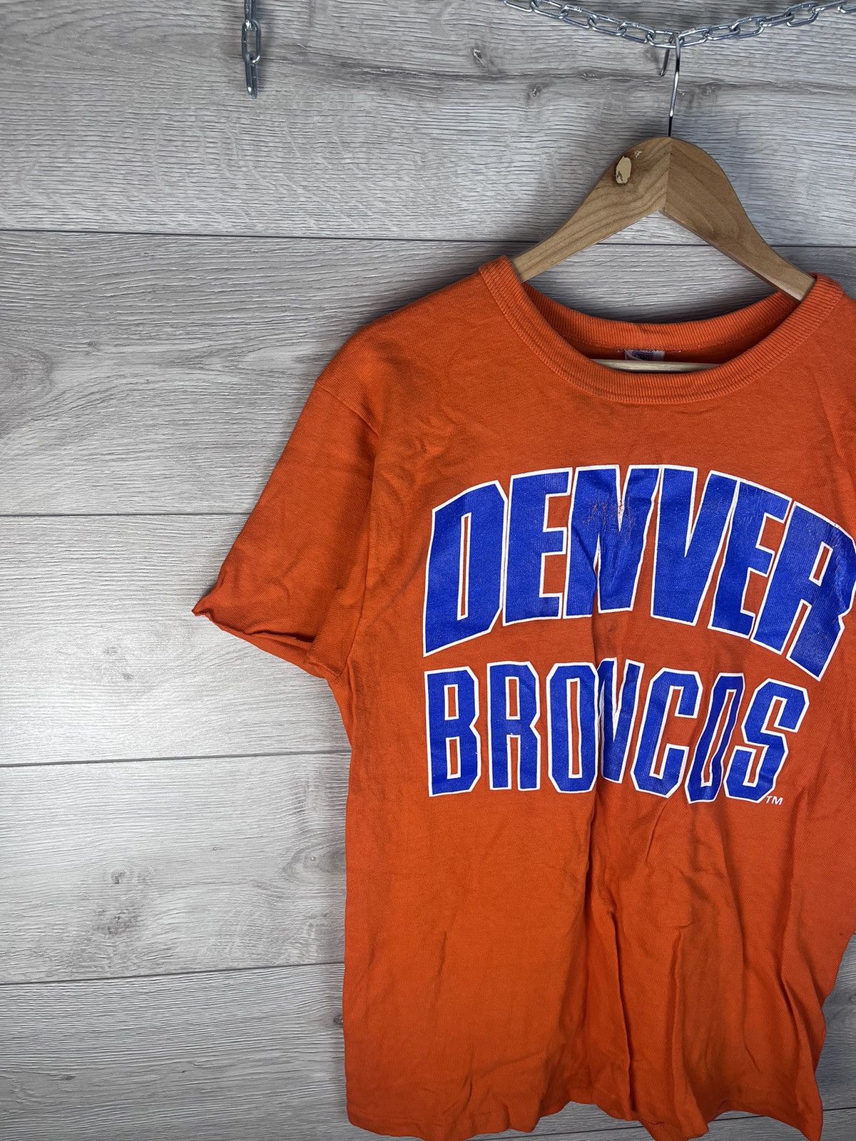 Vintage Vintage men’s t-shirt Denver Broncos size L made in USA Size US L / EU 52-54 / 3 - 2 Thumbnail