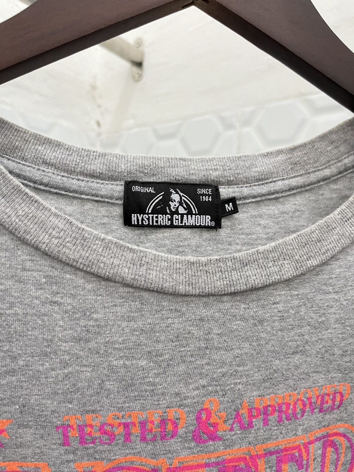 Hysteric Glamour Hysteric Glamour Glitch Girl Logo Tee Size US M / EU 48-50 / 2 - 3 Thumbnail