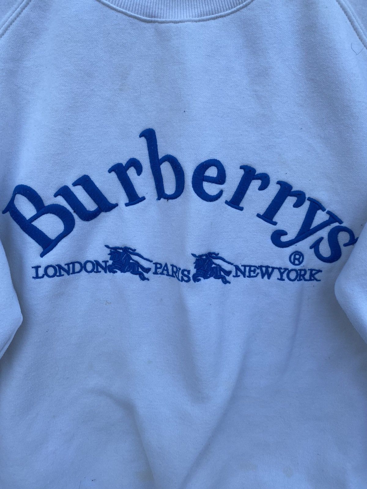 Burberry × Burberry Prorsum BURBERRYS SWEATSHIRT SPELL OUT WIT LOGO MADE IN SCOTLAND Size US M / EU 48-50 / 2 - 4 Thumbnail
