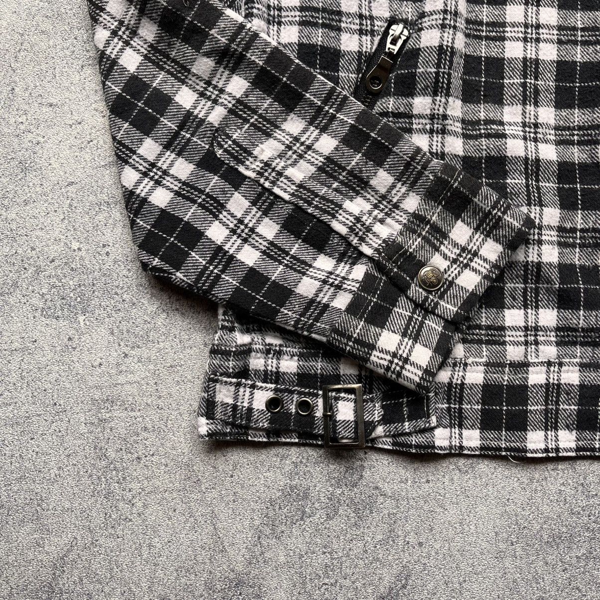 In The Attic In The Attic Bikers Jacket Plaid Ramones Style Size US M / EU 48-50 / 2 - 8 Thumbnail