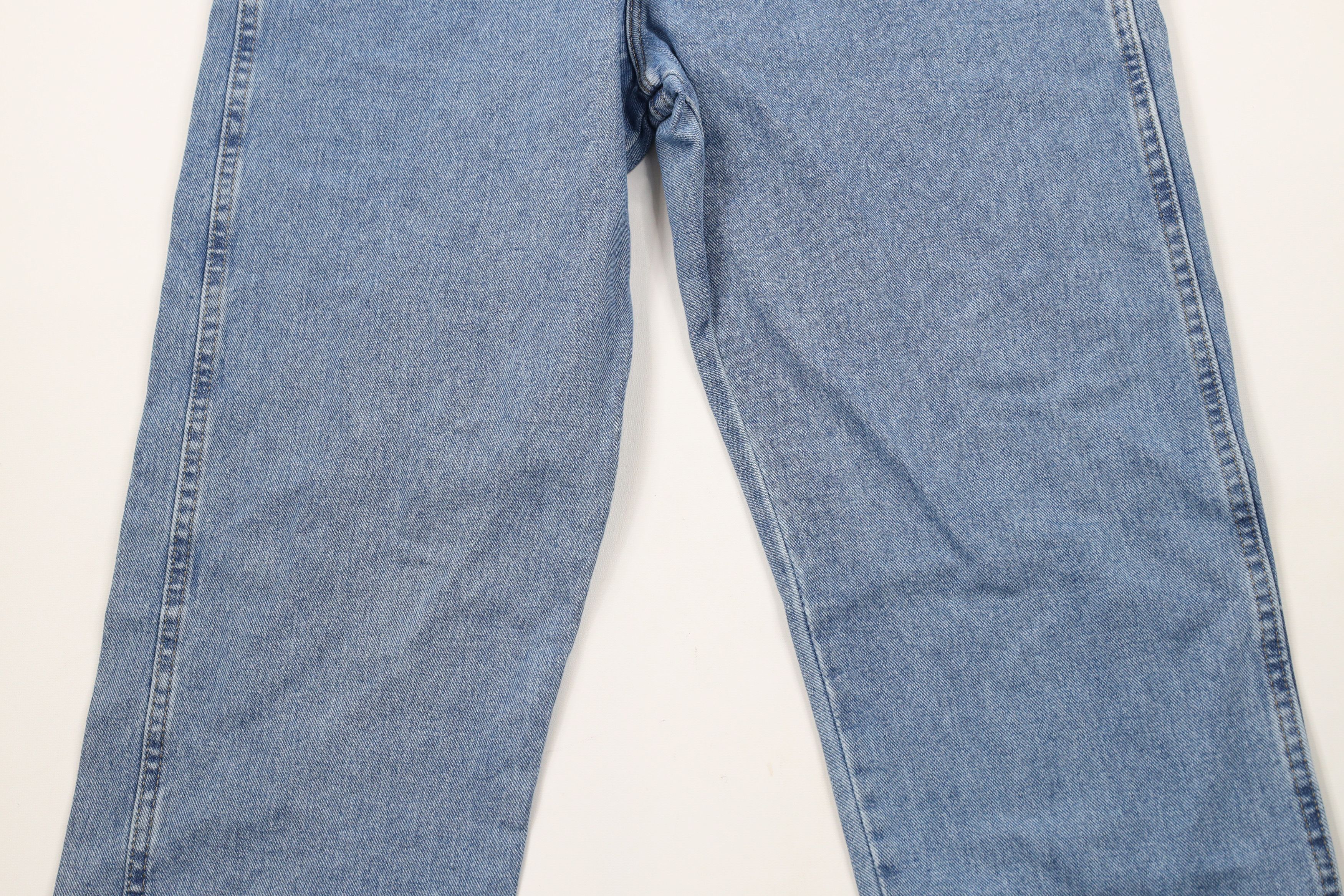 Vintage × Wrangler Deadstock Vintage Y2K Wrangler Fit Denim Jeans Blue Cotton Size US 36 / EU 52 - 3 Thumbnail