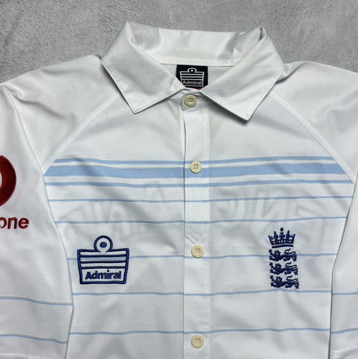 Other England 2000s Cricket Shirt Jersey Button Up Admiral Size US L / EU 52-54 / 3 - 7 Thumbnail
