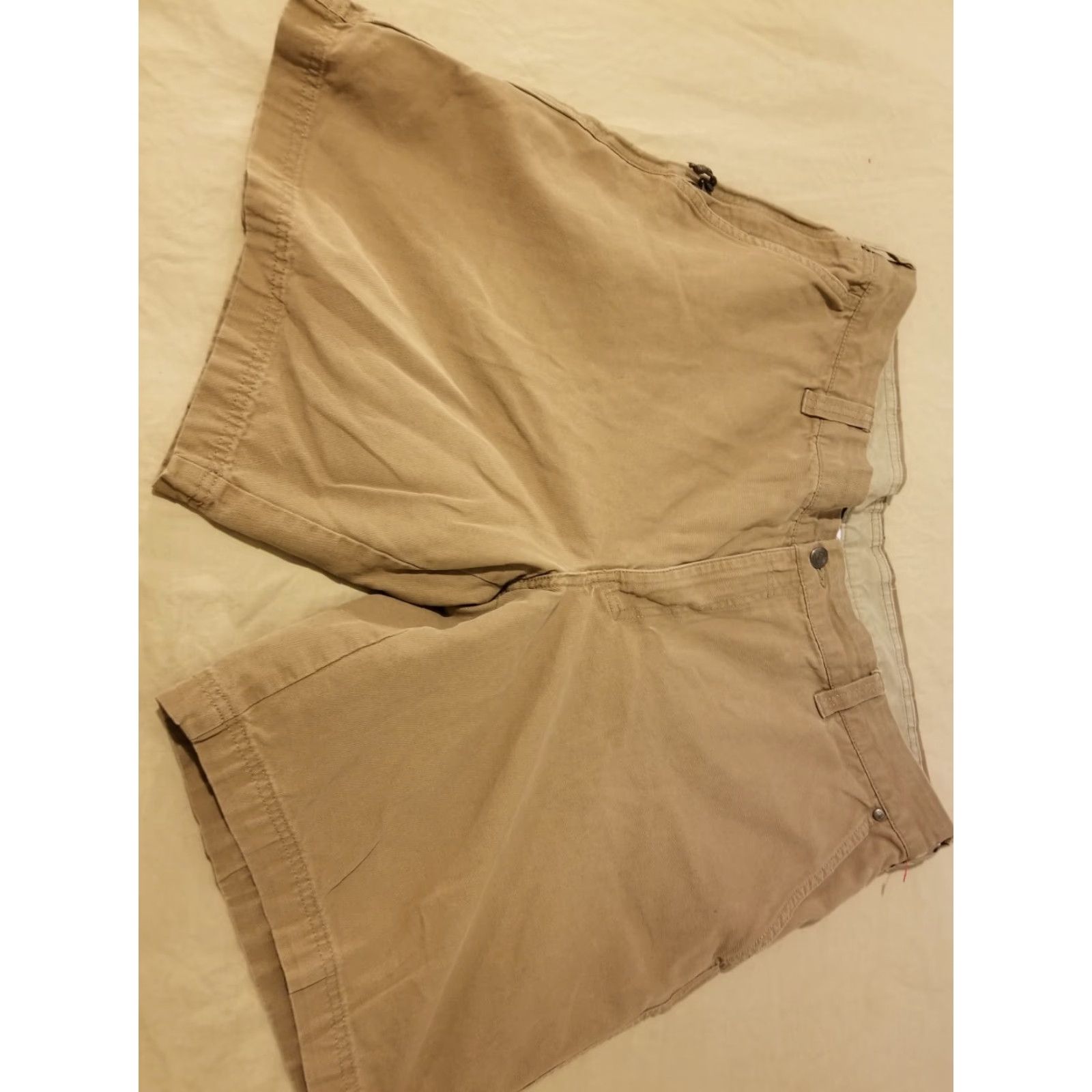 Vintage Columbia Sportswear Mens Shorts Chino 40 Cotton Beige - Regular, 9.5 Inseam, Cotton Chino, Size 40, Beige, Mens Colinba? Size US 40 / EU 56 - 3 Thumbnail