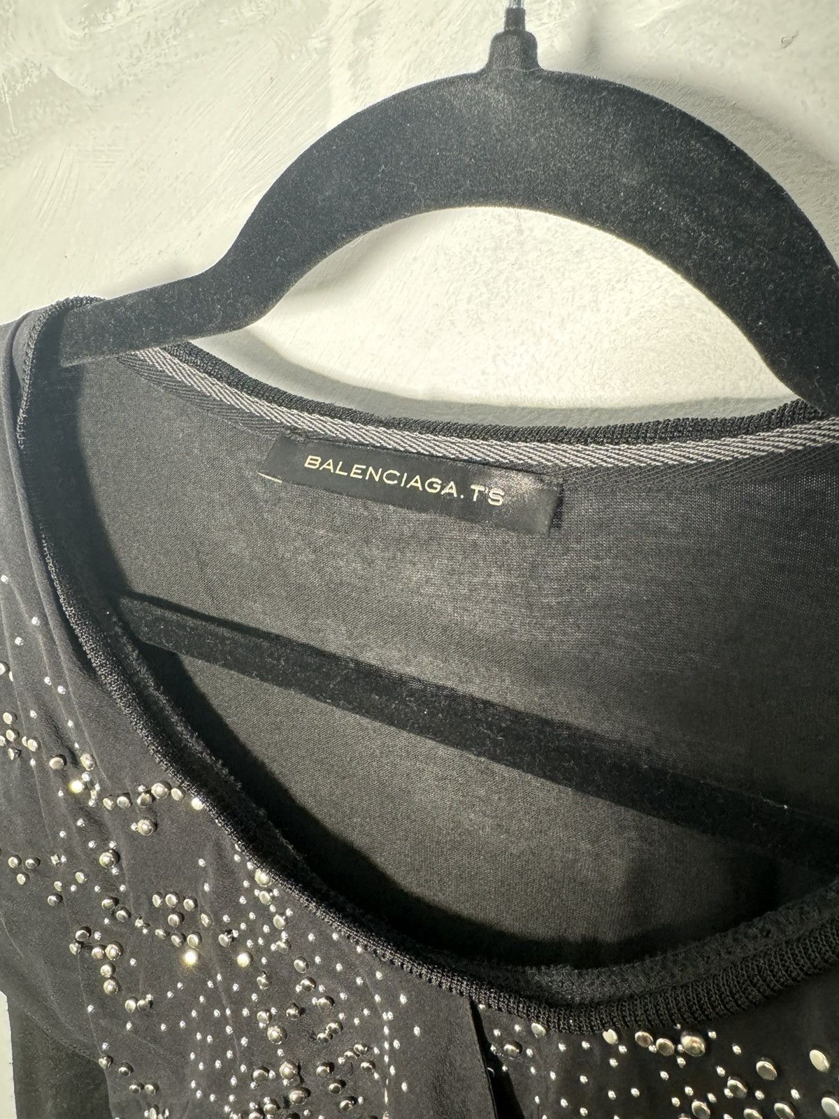 Balenciaga Balenciaga 2008 Scoop Neck Tunic Bedazzled Gem Archive Size US XS / EU 42 / 0 - 5 Thumbnail