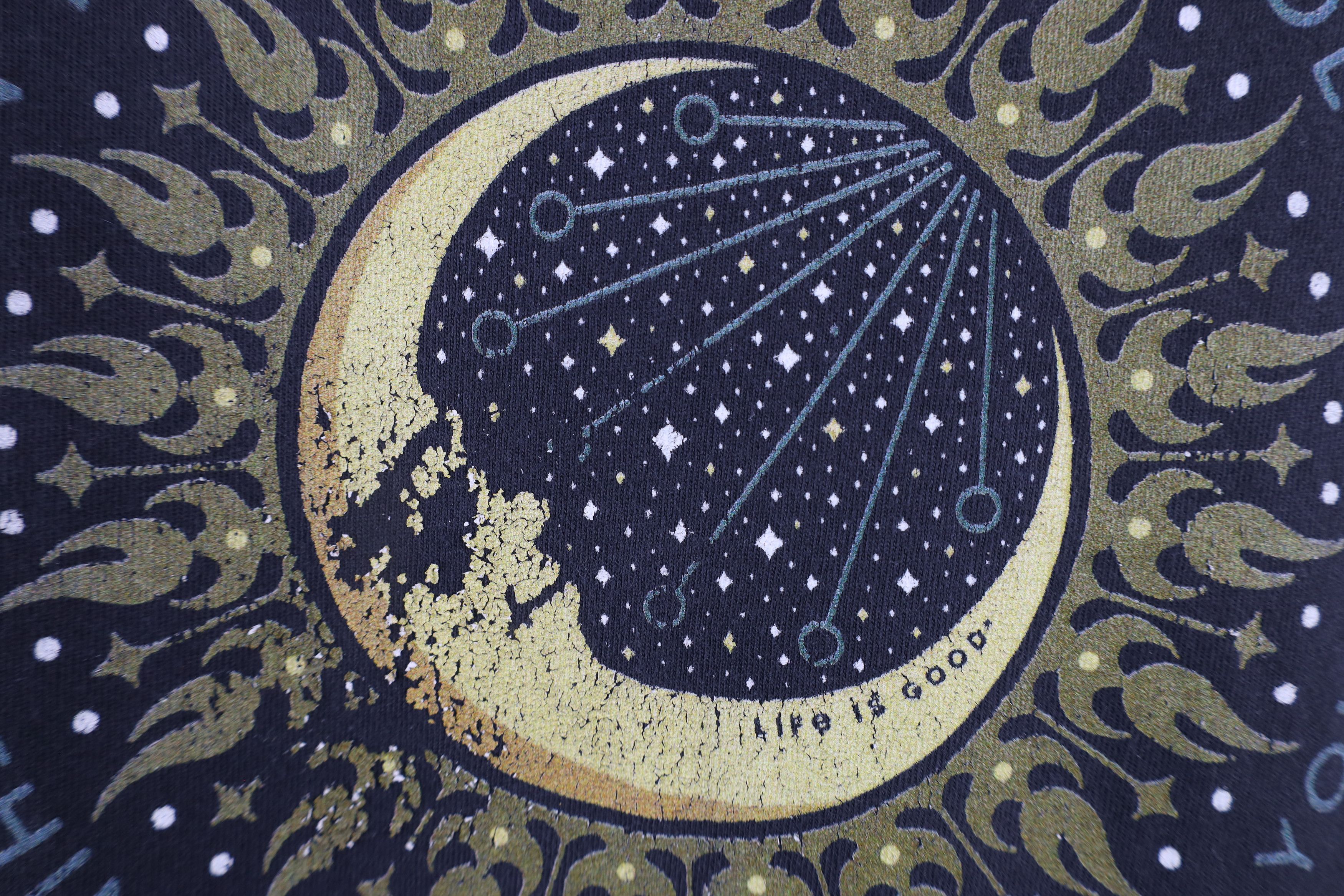 Life is Good × Vintage Life Is Good Things Change Celestial Moon Sun T-Shirt Gray Size L / US 10 / IT 46 - 5 Thumbnail