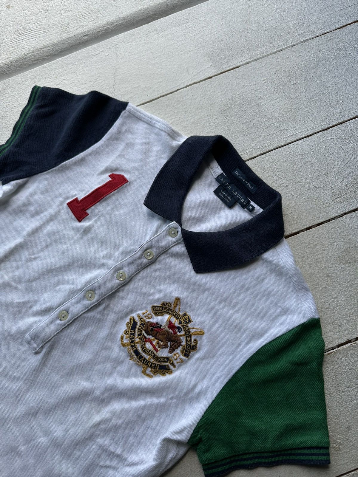 Polo Ralph Lauren 🚨VNTG RALPH LAUREN POLO RARE USA Chief Keef style Size M / US 6-8 / IT 42-44 - 2 Thumbnail