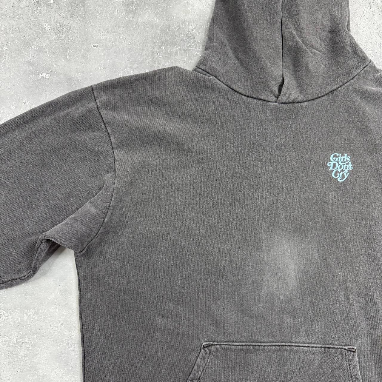 Girls Don't Cry Girls Don’t Cry GDC Logo Hoodie Washed Black Size L Size US L / EU 52-54 / 3 - 10 Thumbnail