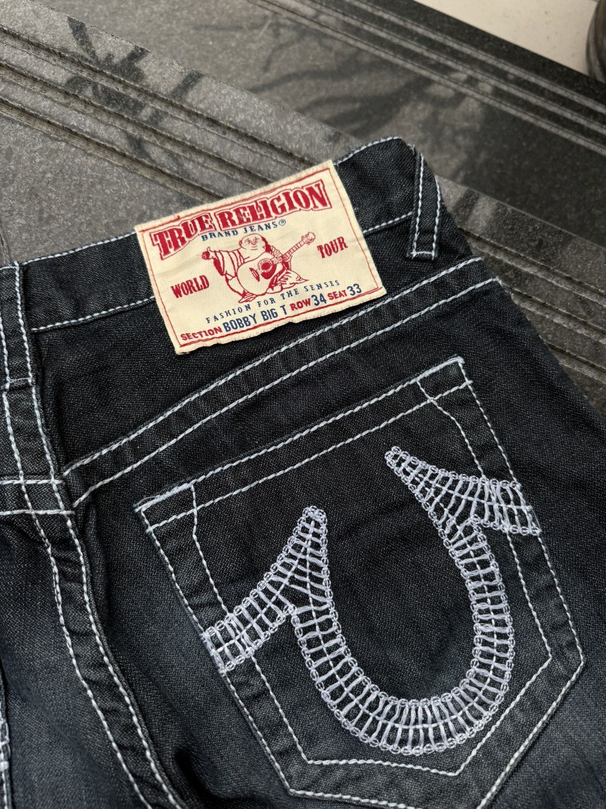 True Religion 90’s TRUE RELIGION RARE DENIM Y2K VINTAGE POCKET LOGO PANTS Size US 34 / EU 50 - 12 Thumbnail