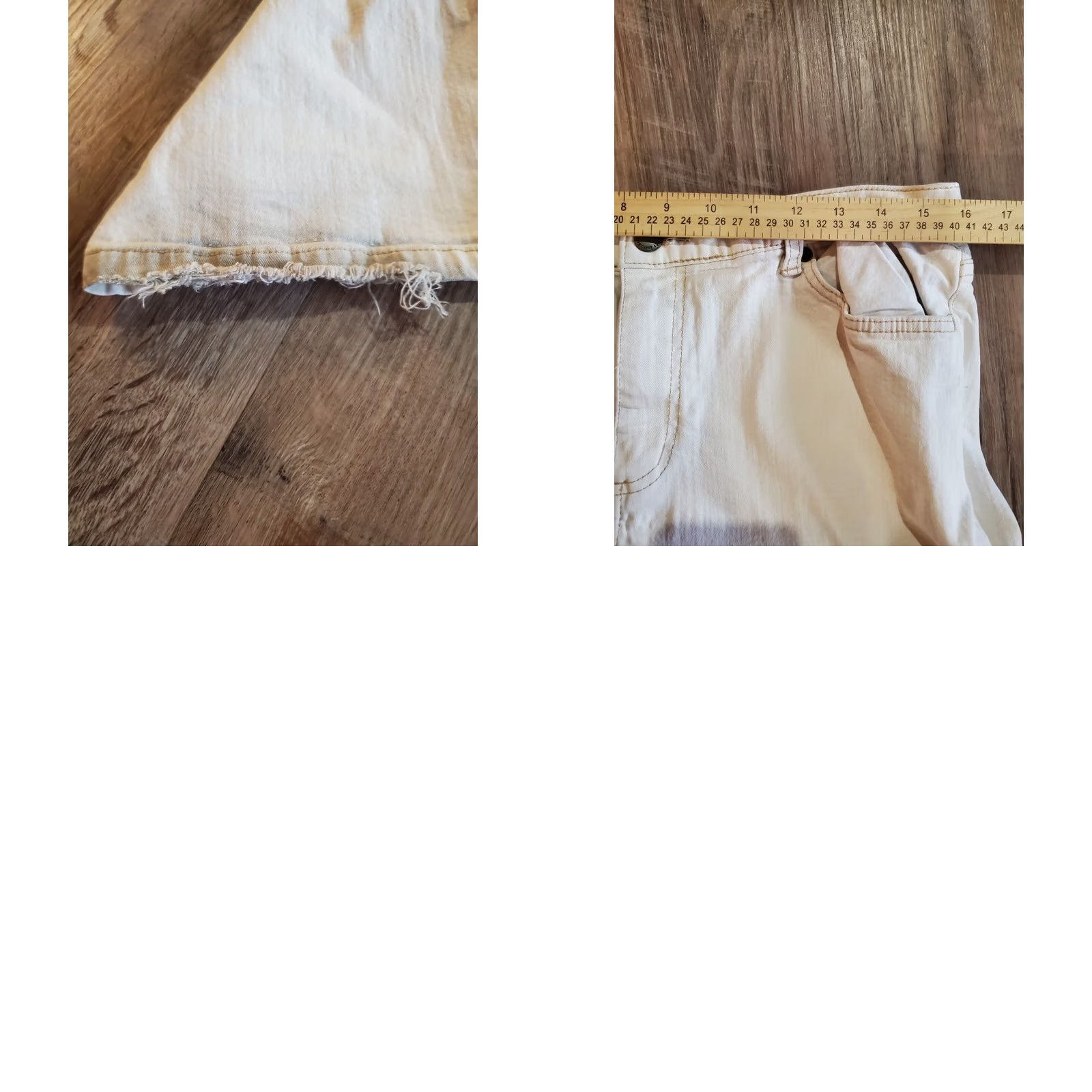 Vintage St Johns Bay Jeans Women's White Size 12 Stretchboot Size 34" / US 12 / IT 48 - 8 Thumbnail