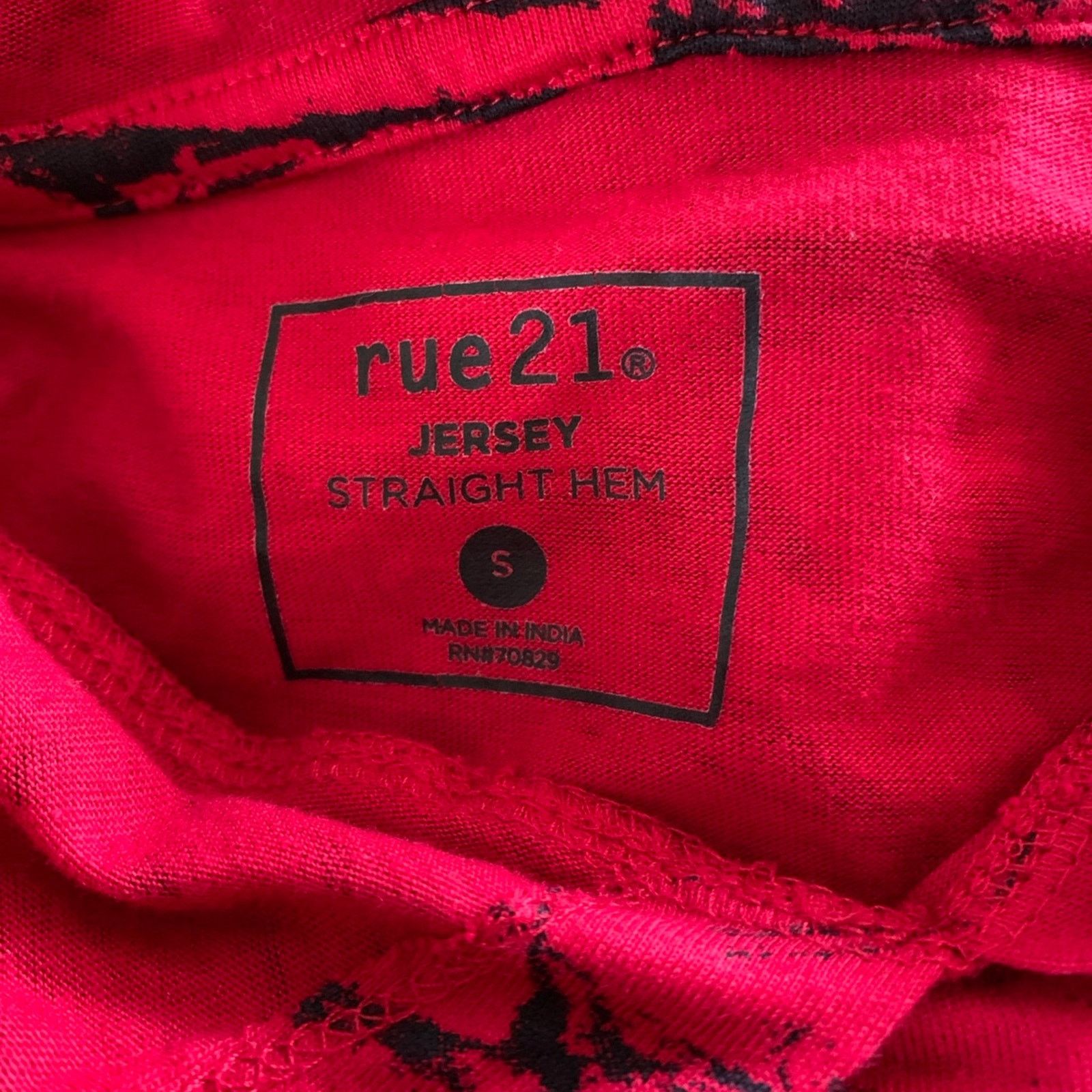 rue21 rue21 Men's Size Small Hooded Jersey Straight Hem Drawstring Size US S / EU 44-46 / 1 - 9 Thumbnail