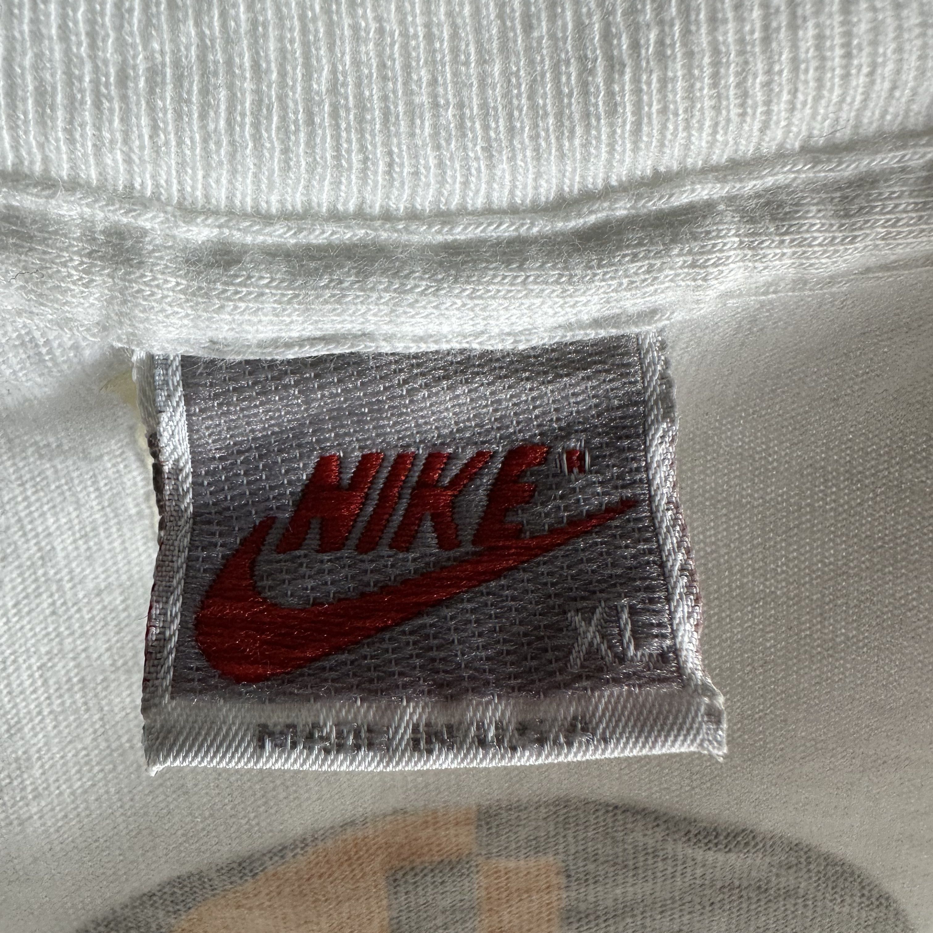 Vintage 90s Nike Side 1 When Women Move Campaign Promo T-shirt Size US XL / EU 56 / 4 - 5 Thumbnail