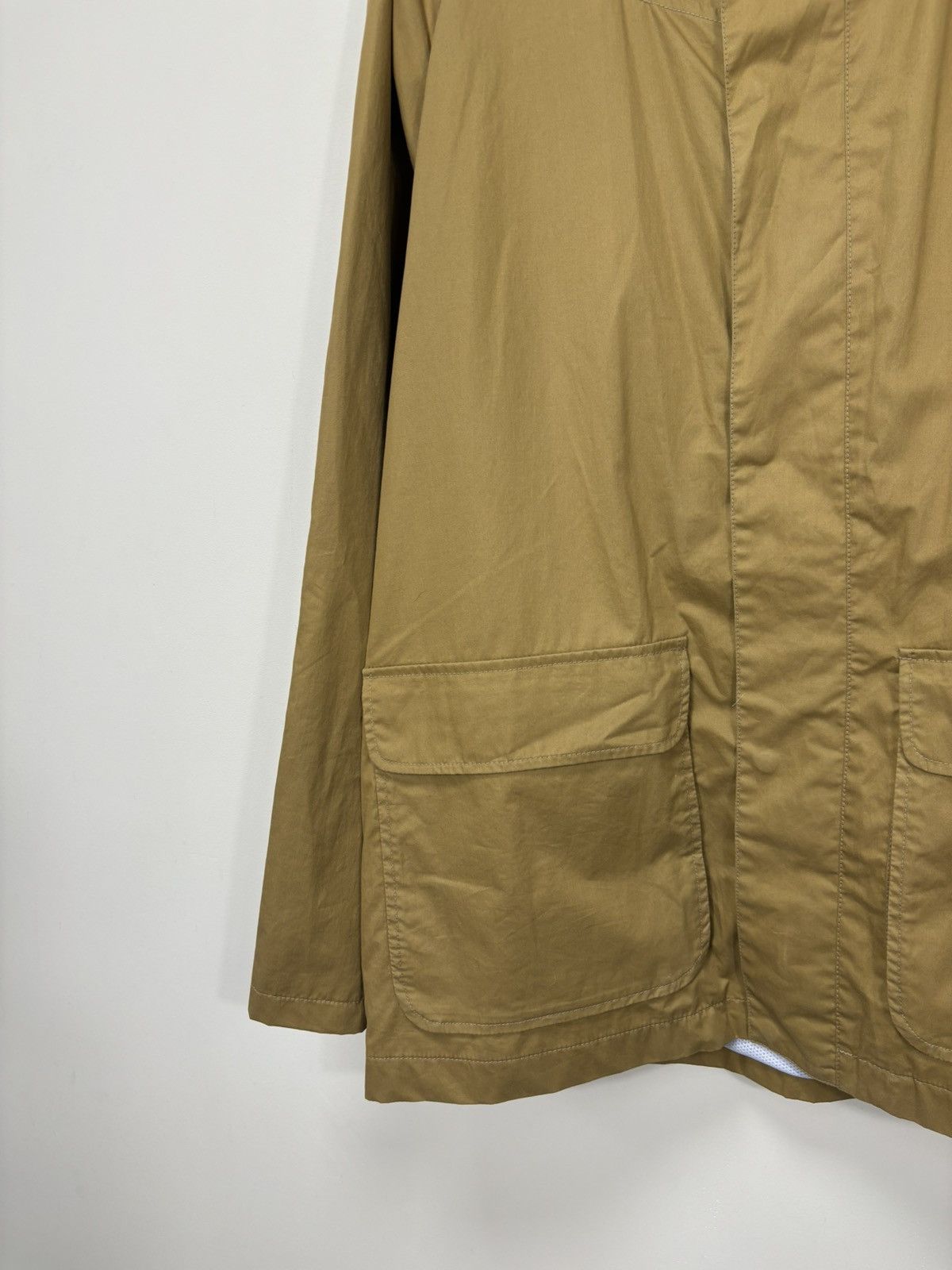 Trussardi Trussardi Men’s Italian Luxury Full Zip Hooded Jacket Coat Size US XL / EU 56 / 4 - 6 Thumbnail