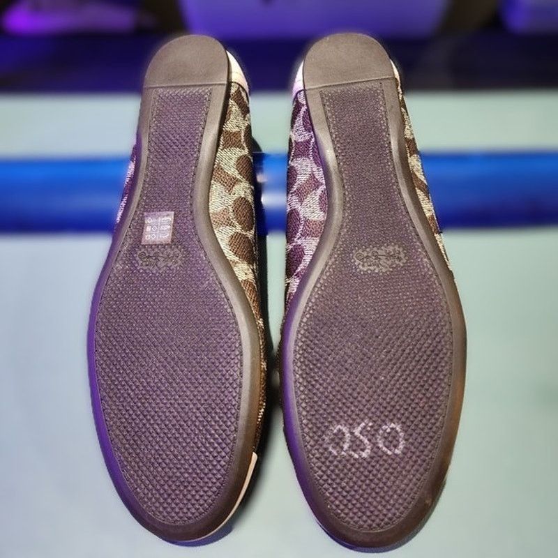 Coach Coach Chelsea Colorblock Signature Leather Ballet Flats 9.5 Size US 9.5 / IT 39.5 - 9 Thumbnail