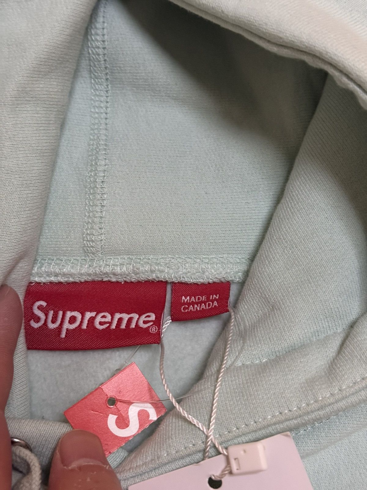 Supreme Supreme fw17 ice blue box logo hoodie sweatershirt Size US XL / EU 56 / 4 - 3 Thumbnail
