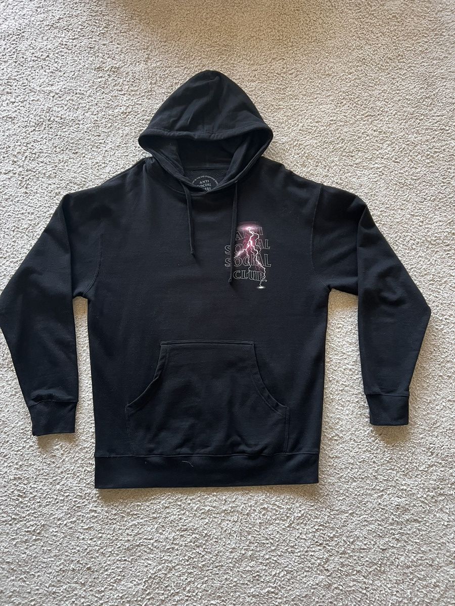 Anti Social Social Club ASSC save your tears hoodie Size US L / EU 52-54 / 3 - 3 Thumbnail