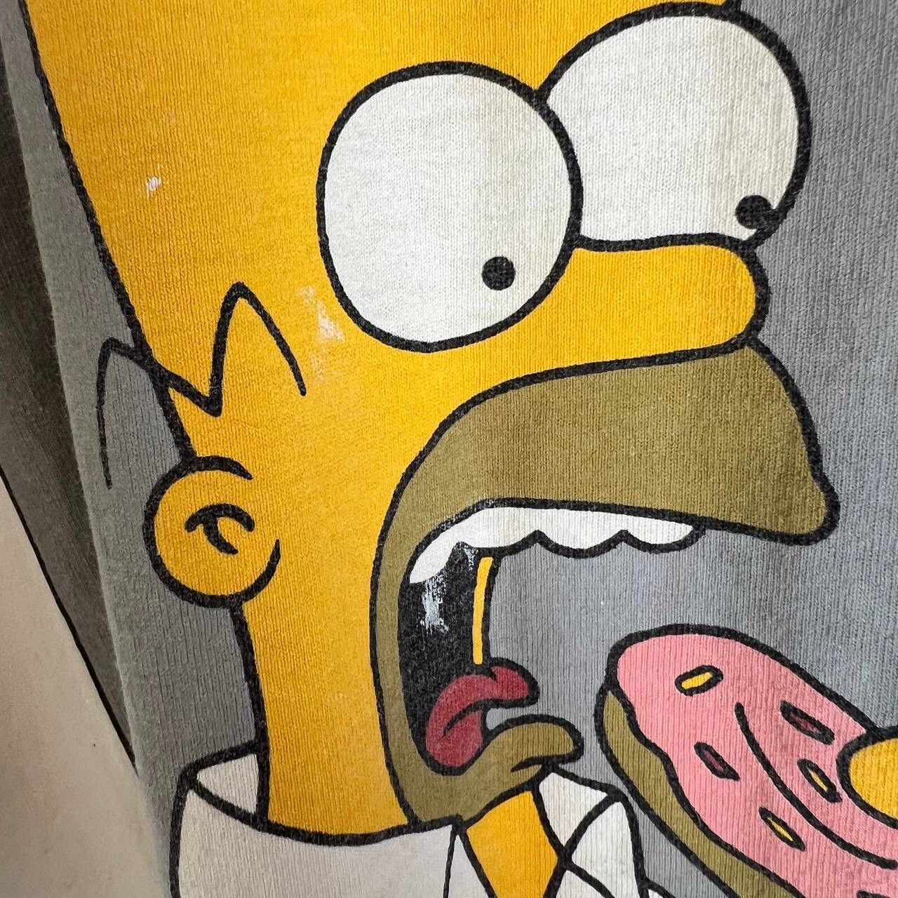 Vintage 1998s The Simpson Vintage Crazy Tee Merch Cartoon Network Size US XL / EU 56 / 4 - 8 Thumbnail
