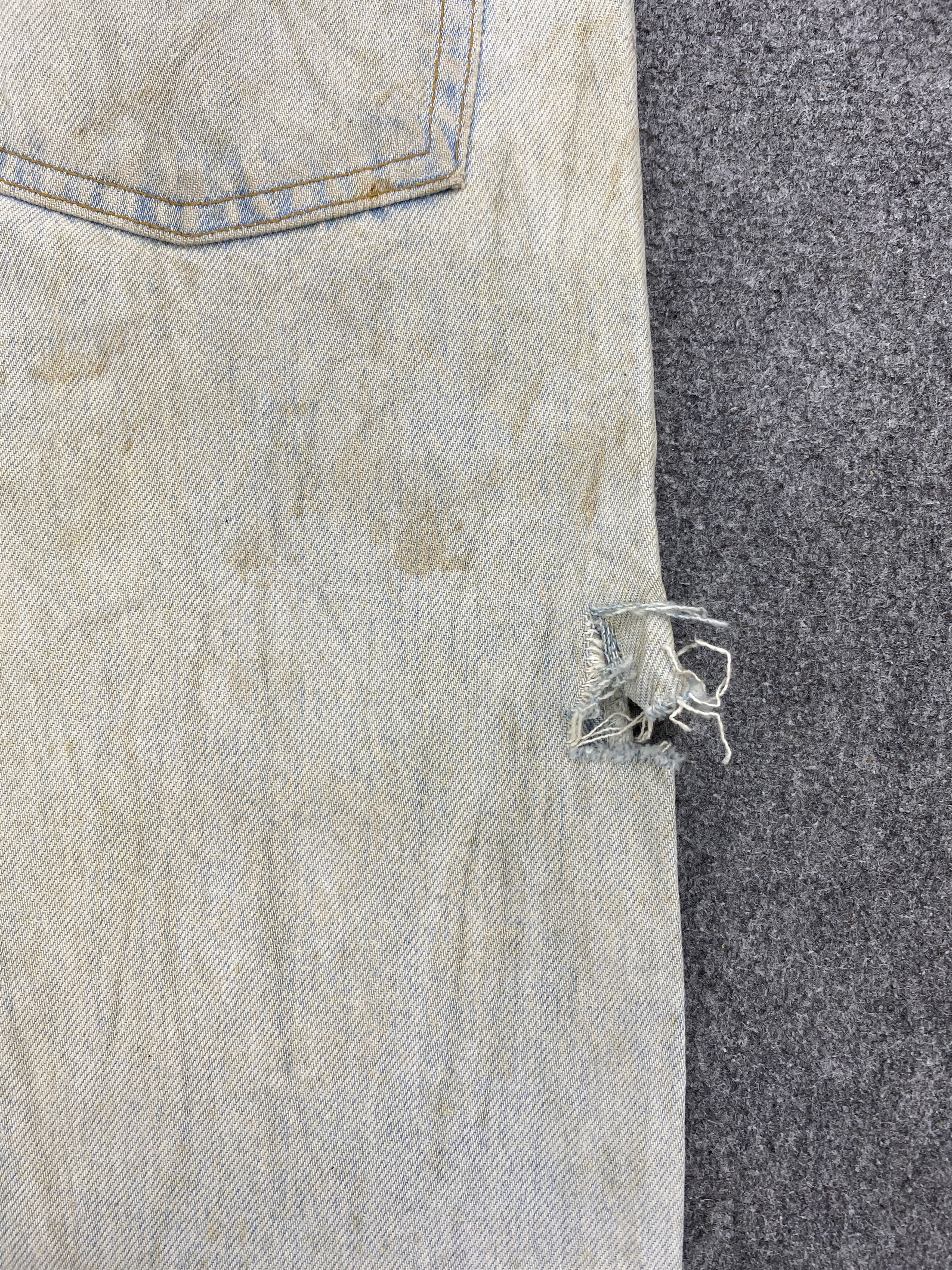 Levi's Vintage 90s Levis 615 Orange Tab Light Wash Jeans S0031 Size US 33 - 16 Thumbnail