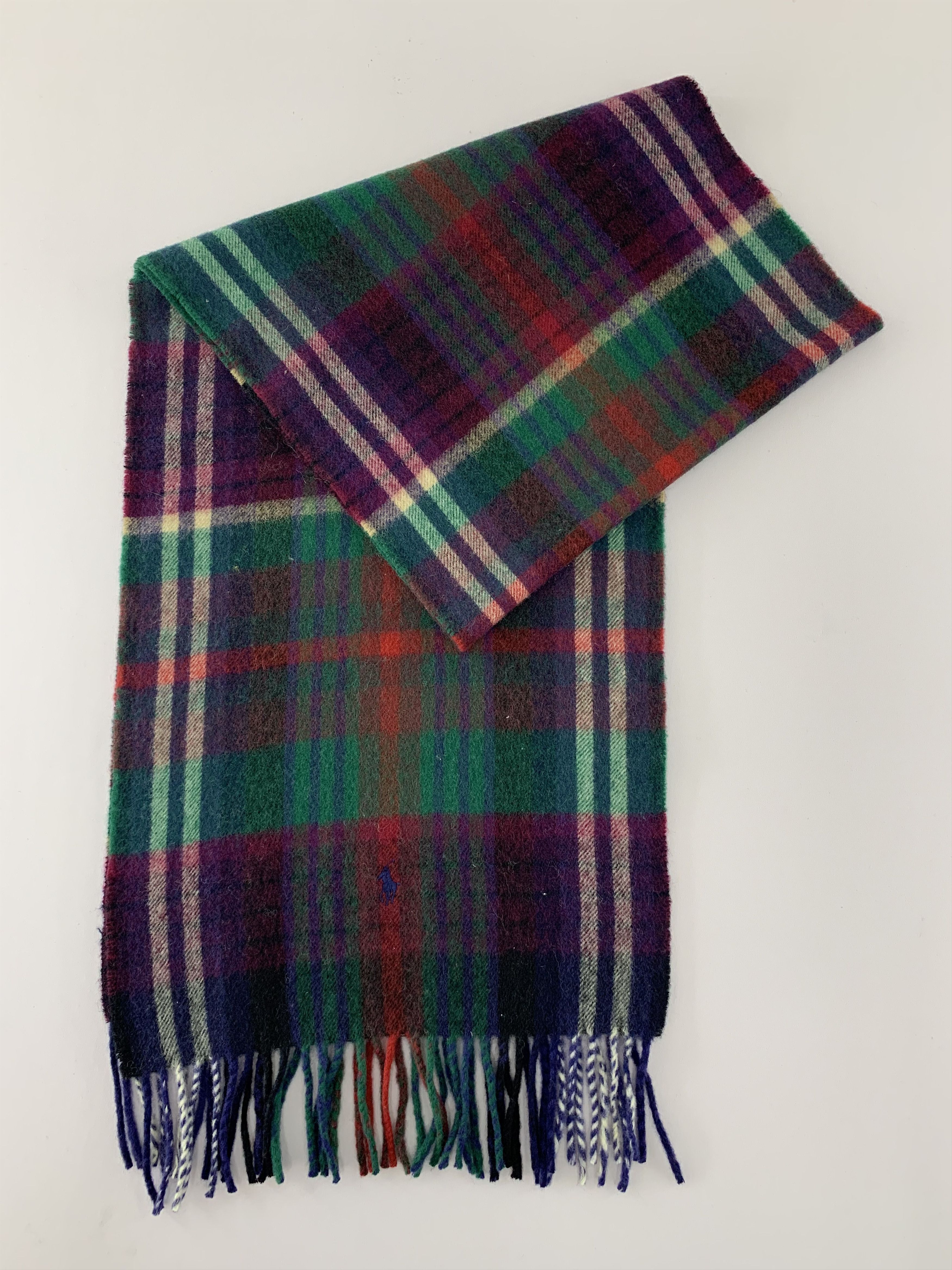 Ralph Lauren Ralph Lauren Scarf Wool Muffler Neck Wrap BL5199 Size ONE SIZE - 2 Thumbnail