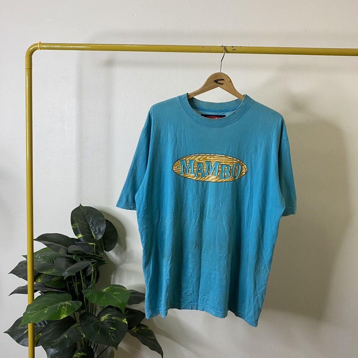 Mambo Vintage 1990s Mambo Bass Head Surf Tee Size US XL / EU 56 / 4 - 6 Thumbnail