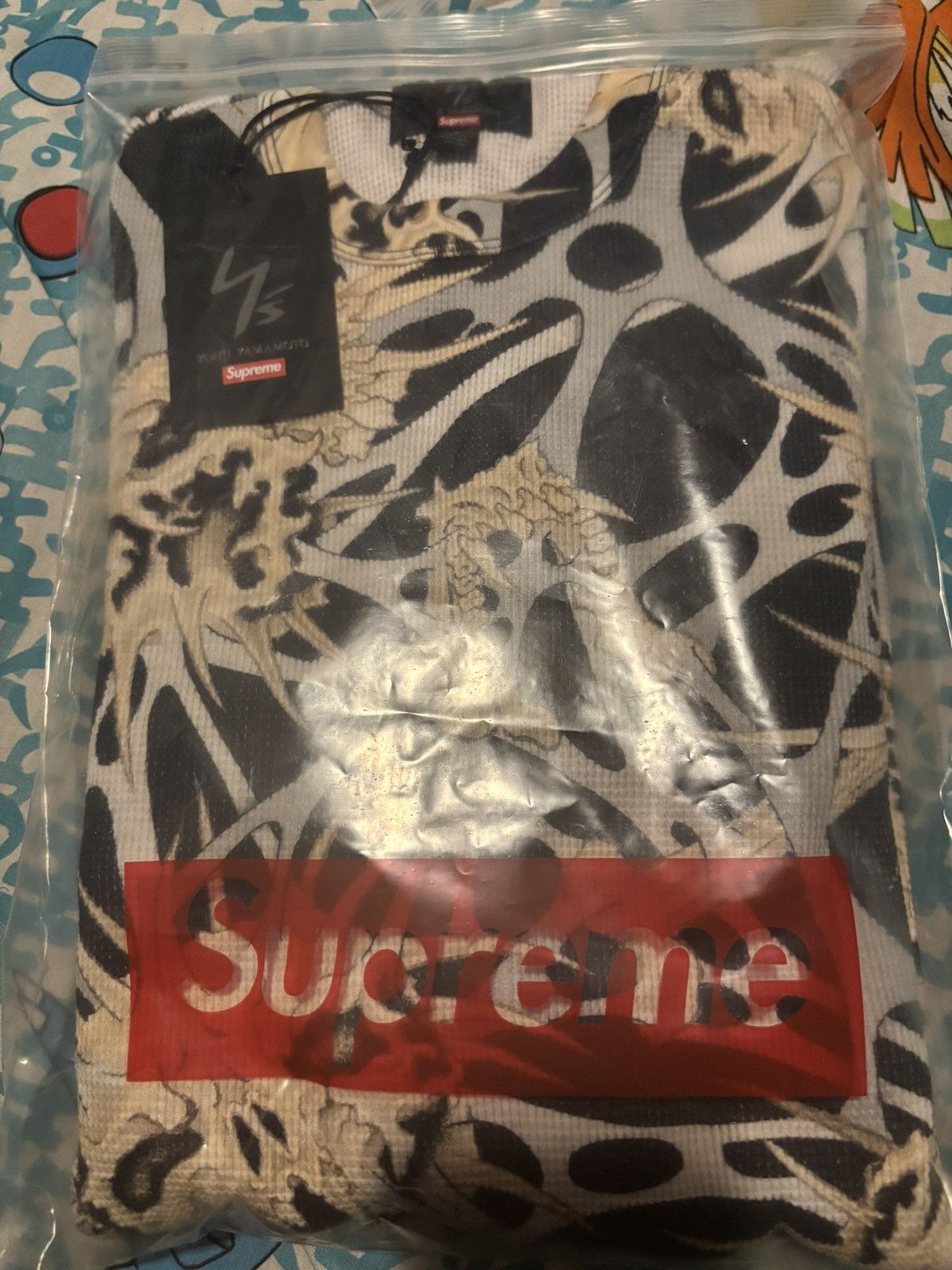 Supreme × Yohji Yamamoto Supreme Y's by Yohji Yamamoto Thermal Size Large Size US L / EU 52-54 / 3 - 4 Thumbnail