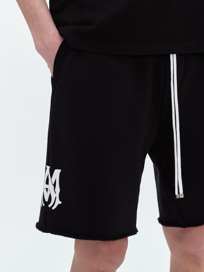 Amiri o1gr1nt0426 Oversized 22 Football Short in Black Size US 40 / EU 56 - 6 Thumbnail