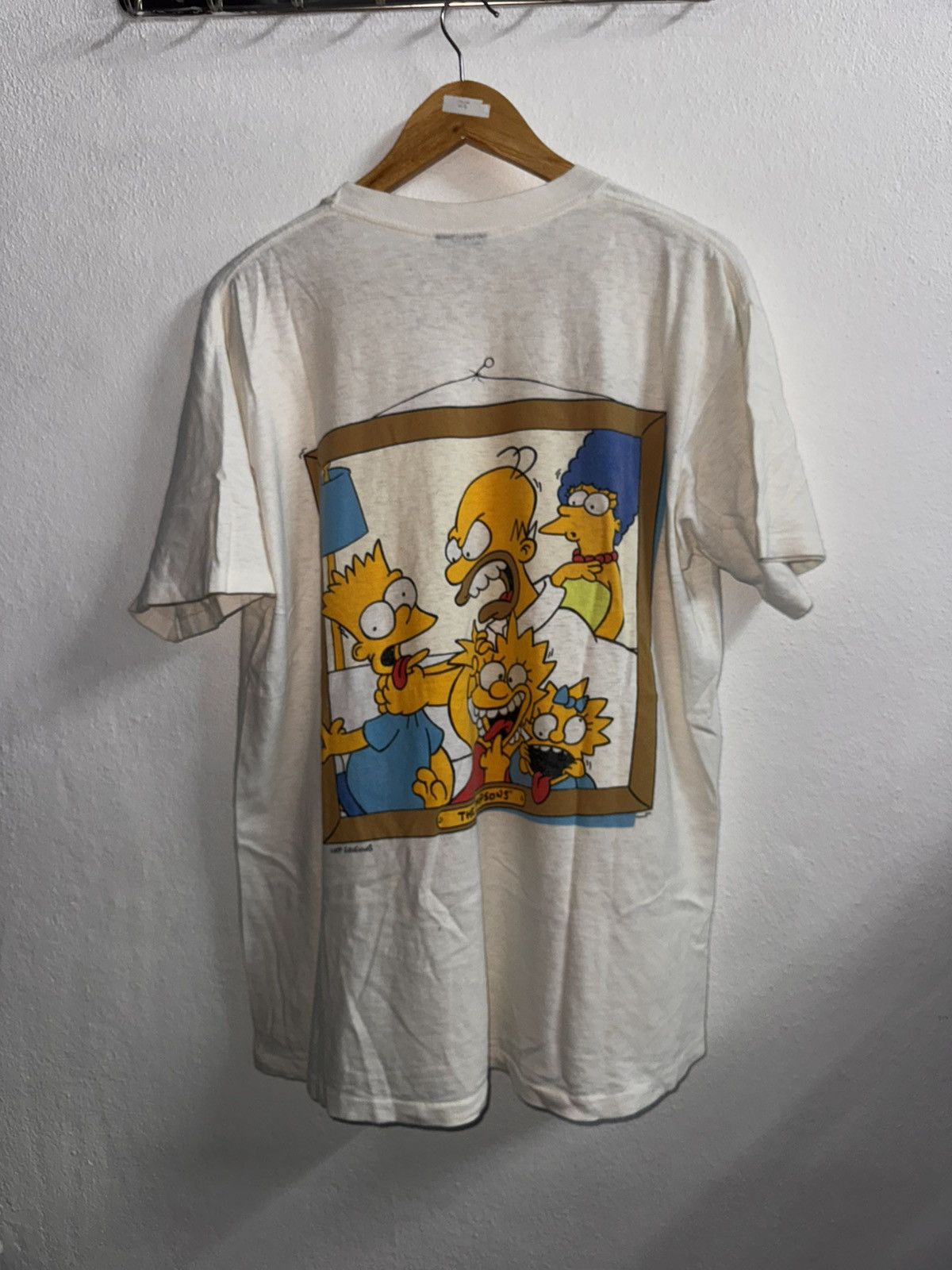 The Simpsons 1989 The Simpsons family tee Size US L / EU 52-54 / 3 - 6 Thumbnail