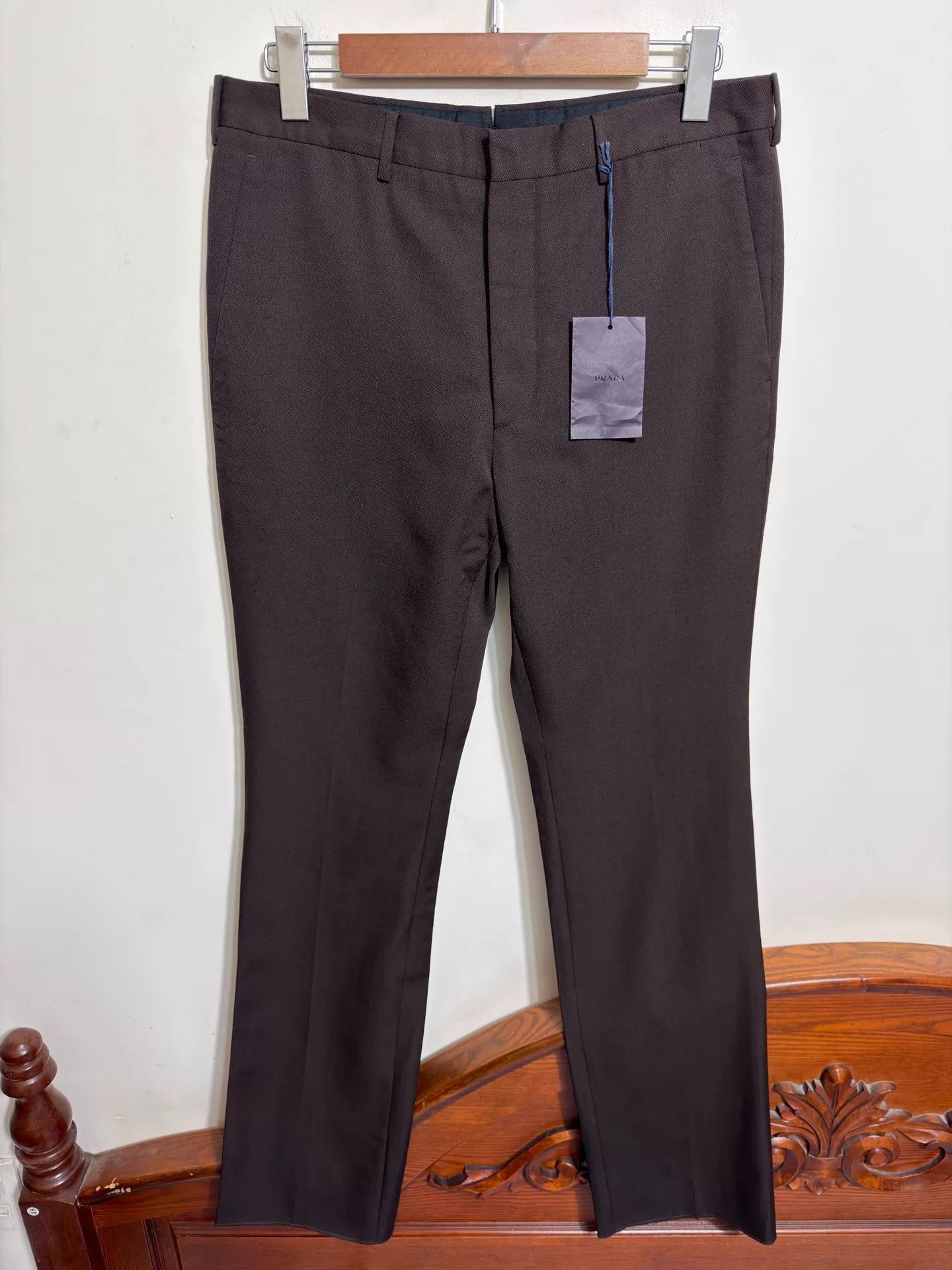 Prada Brown Tailored Pants Size 32 Size US 32 / EU 48 - 1 Thumbnail