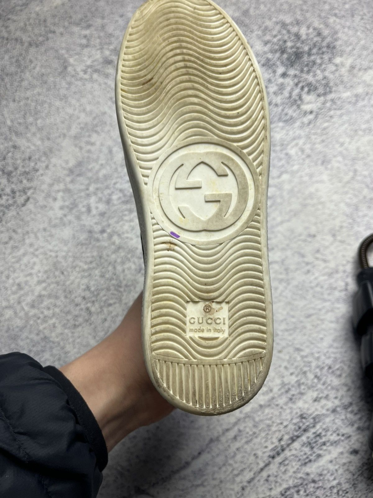 Gucci Vintage Gucci Leather Sneaker Y2K Rare Luxury 455496 Size US 6.5 / EU 39-40 - 23 Thumbnail