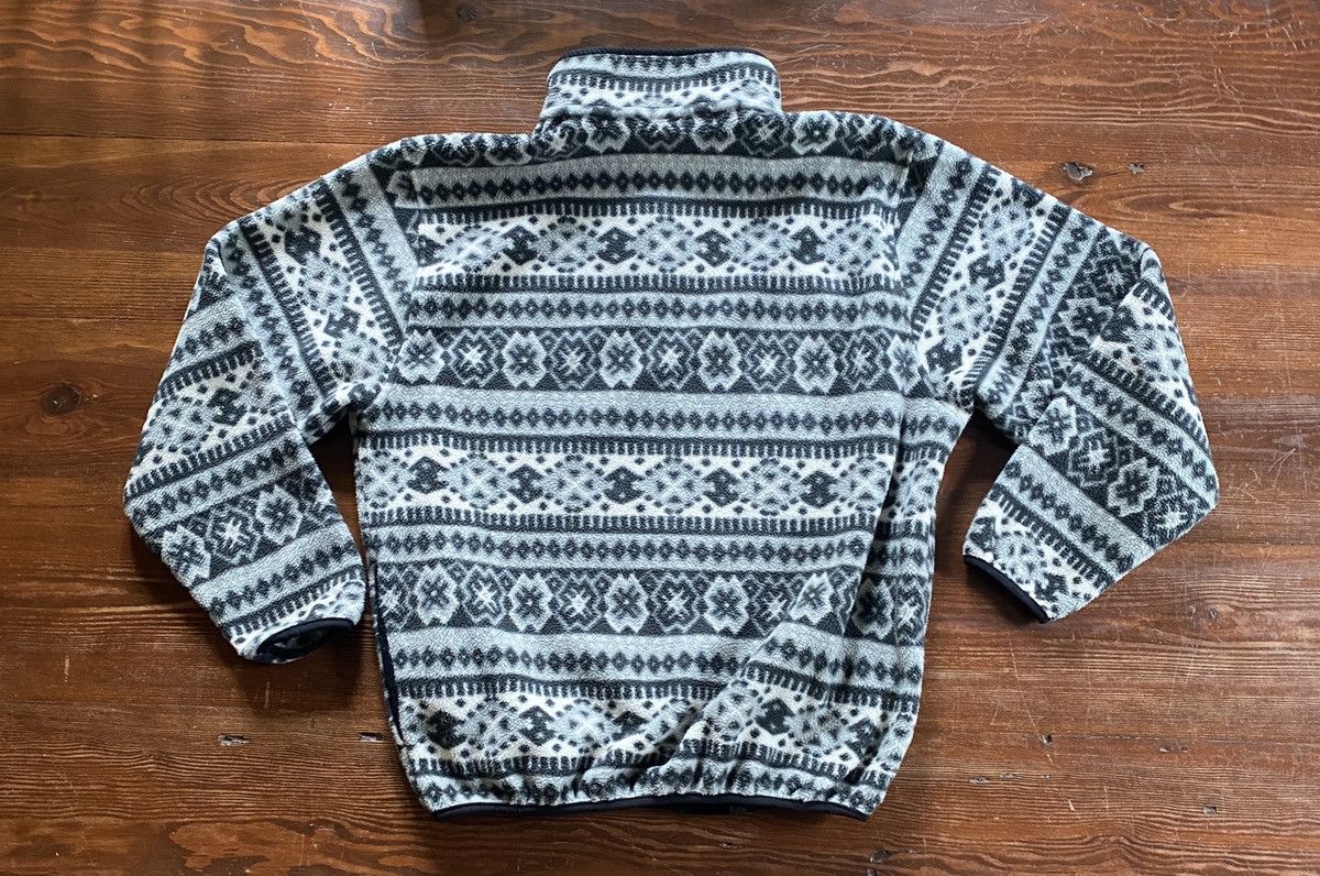 L.L. Bean Vintage 90’s LL Bean T-Snap Fleece Pullover Sweatshirt Size US M / EU 48-50 / 2 - 11 Thumbnail
