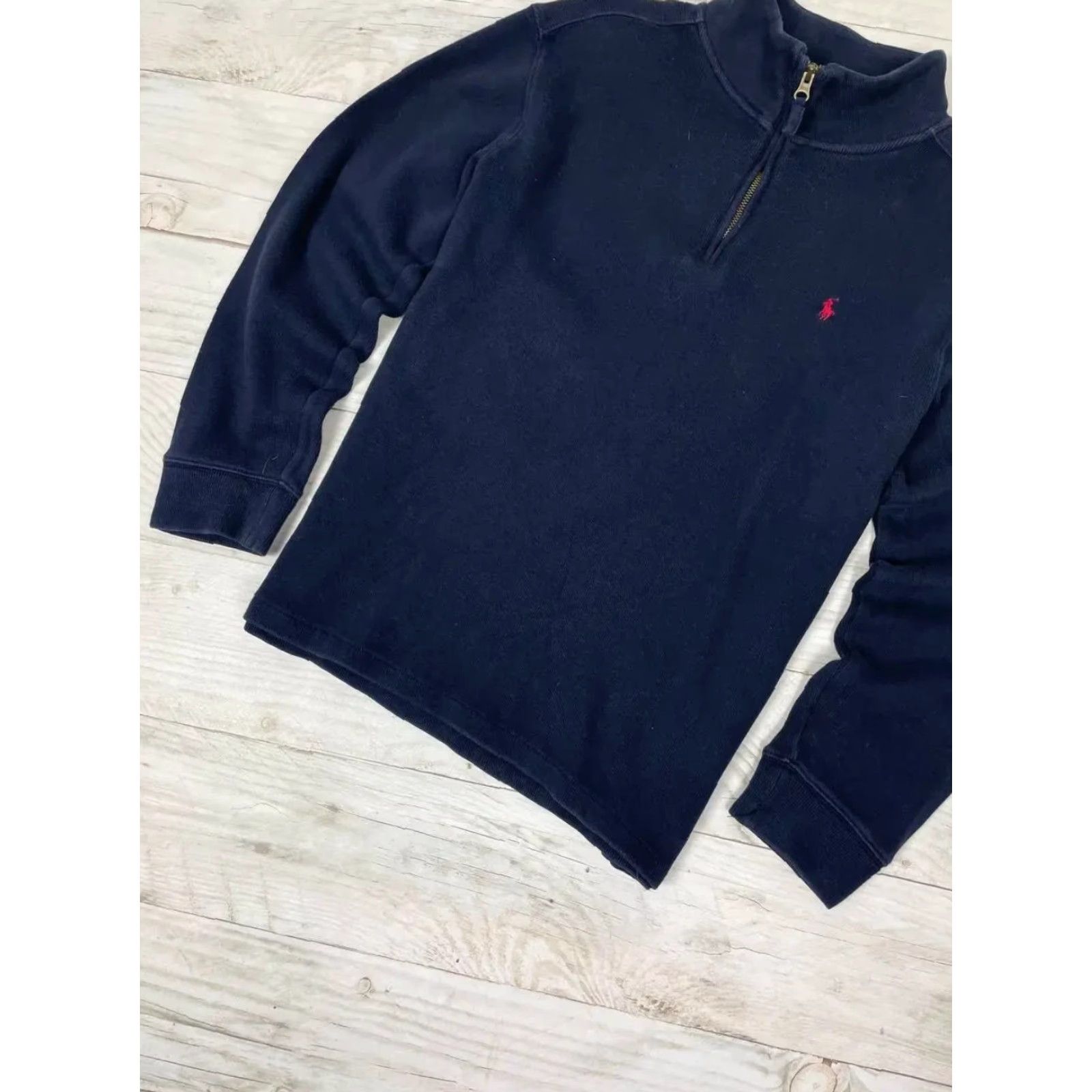 Polo Ralph Lauren VINTAGE Polo Ralph Lauren Sweatshirt Logo Half Zip Men Sz M blue Size US M / EU 48-50 / 2 - 3 Thumbnail