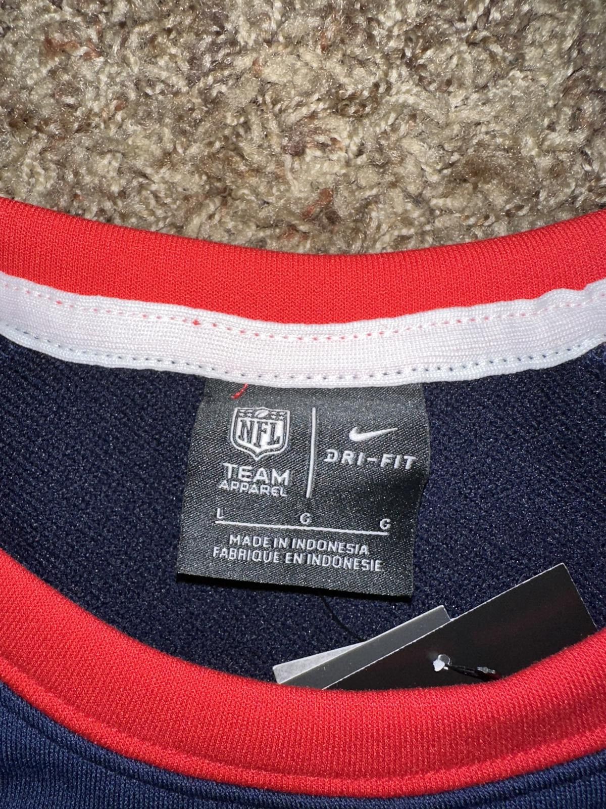 Nike Nike New York Giants Dri-Fit Raglan Crew Longsleeve Sweater Size US L / EU 52-54 / 3 - 5 Thumbnail